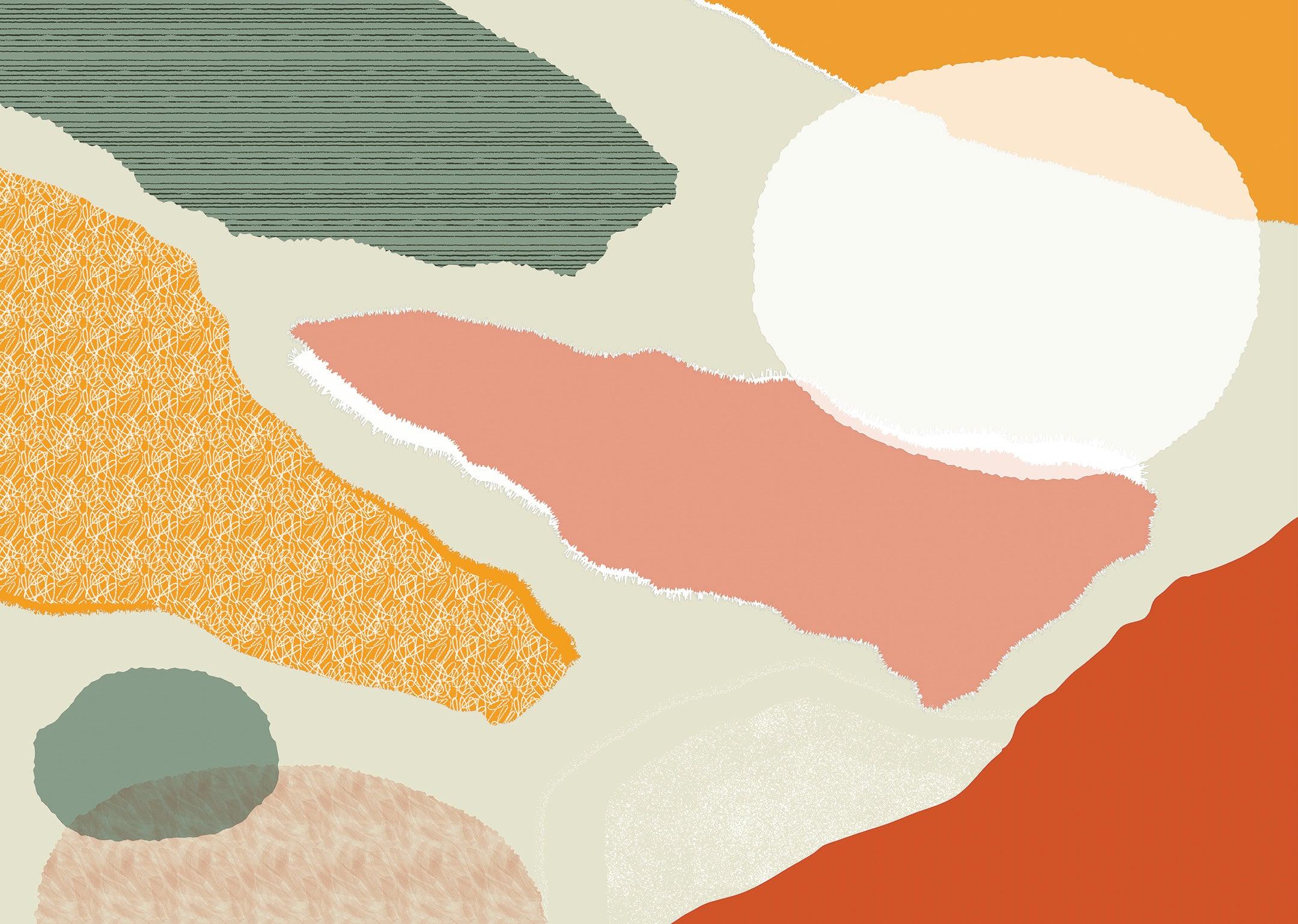 Warm Organic Abstract