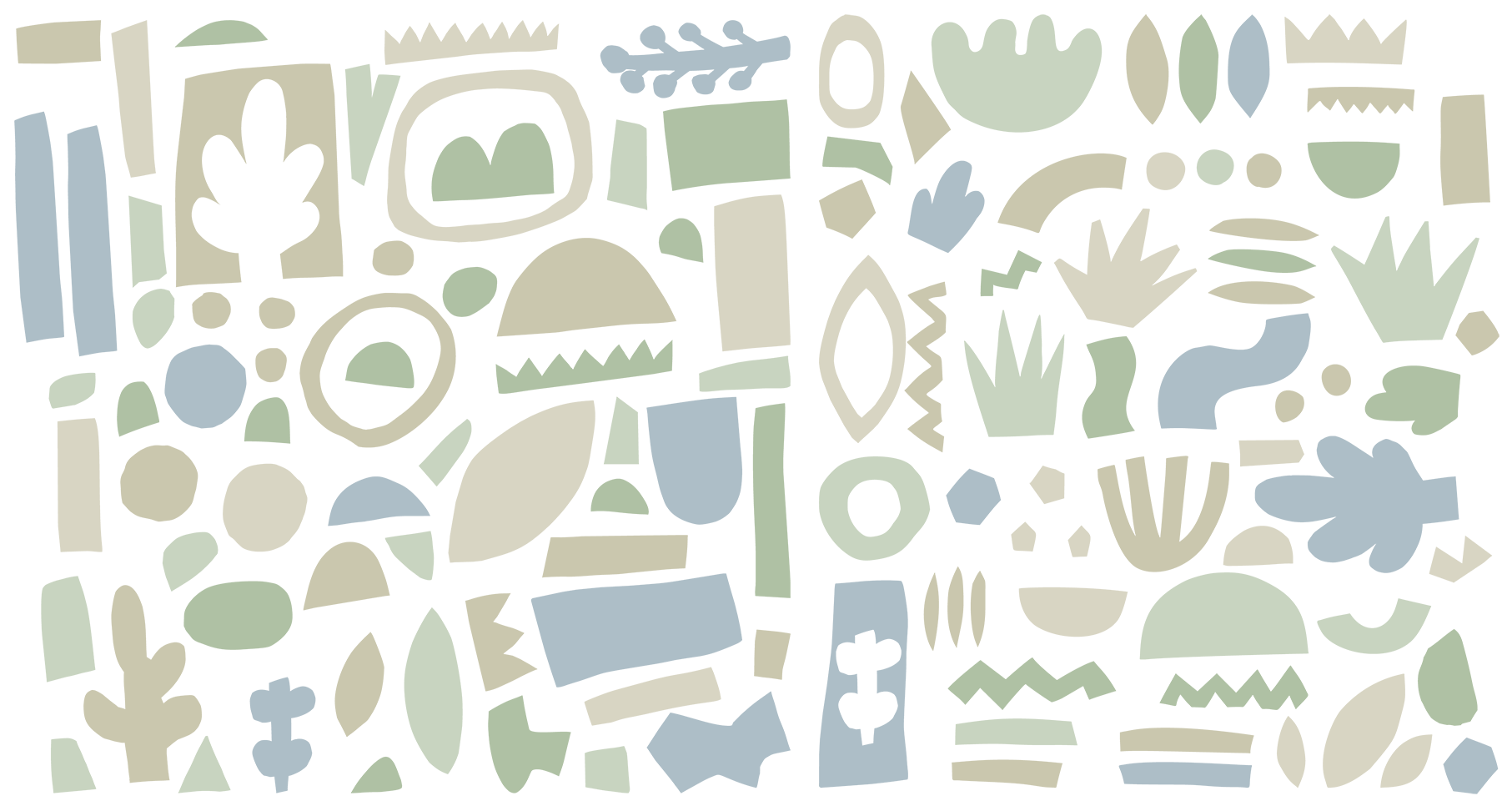 Abstract Botanical Doodles