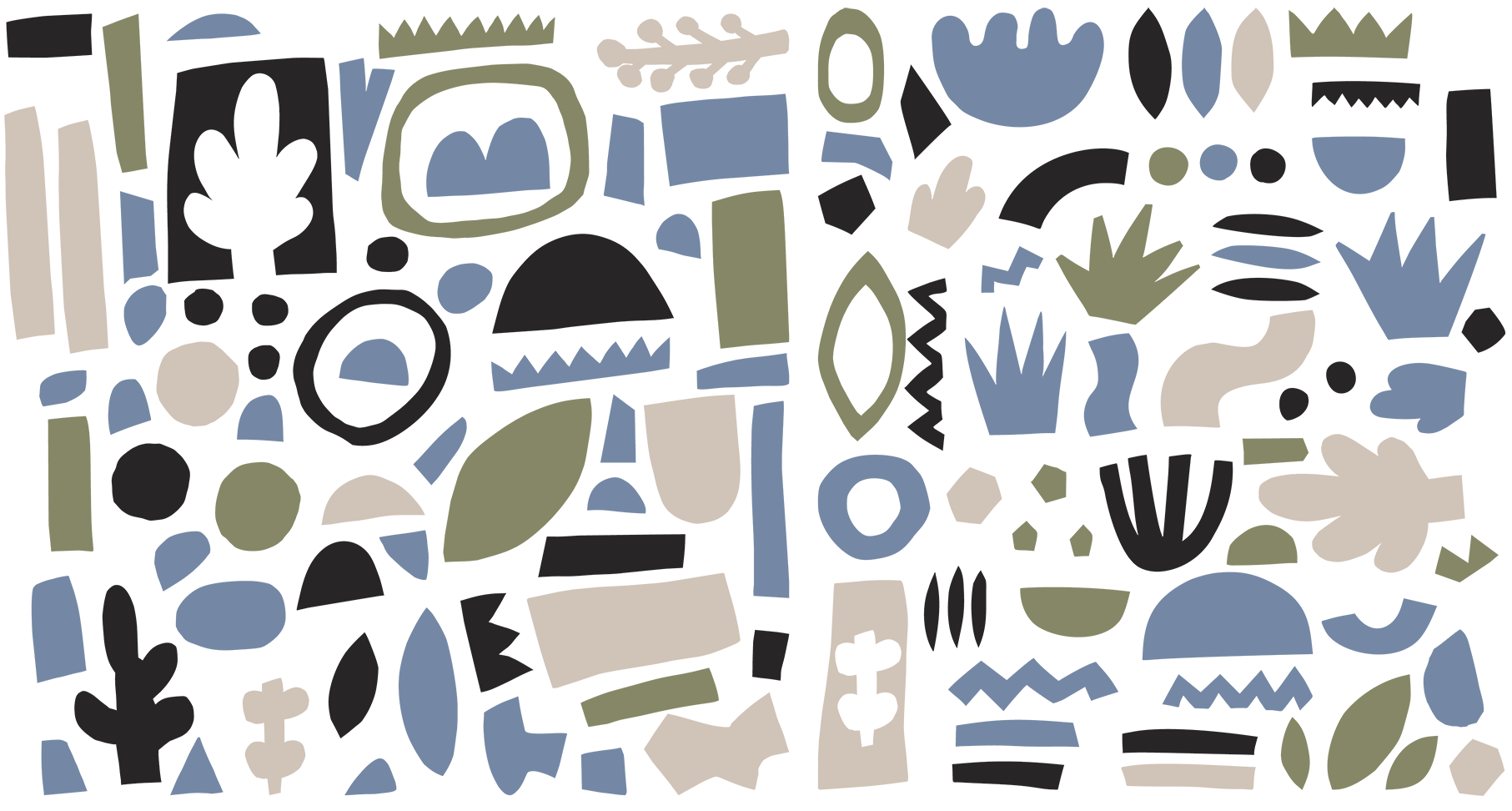 Modern Abstract Cutouts