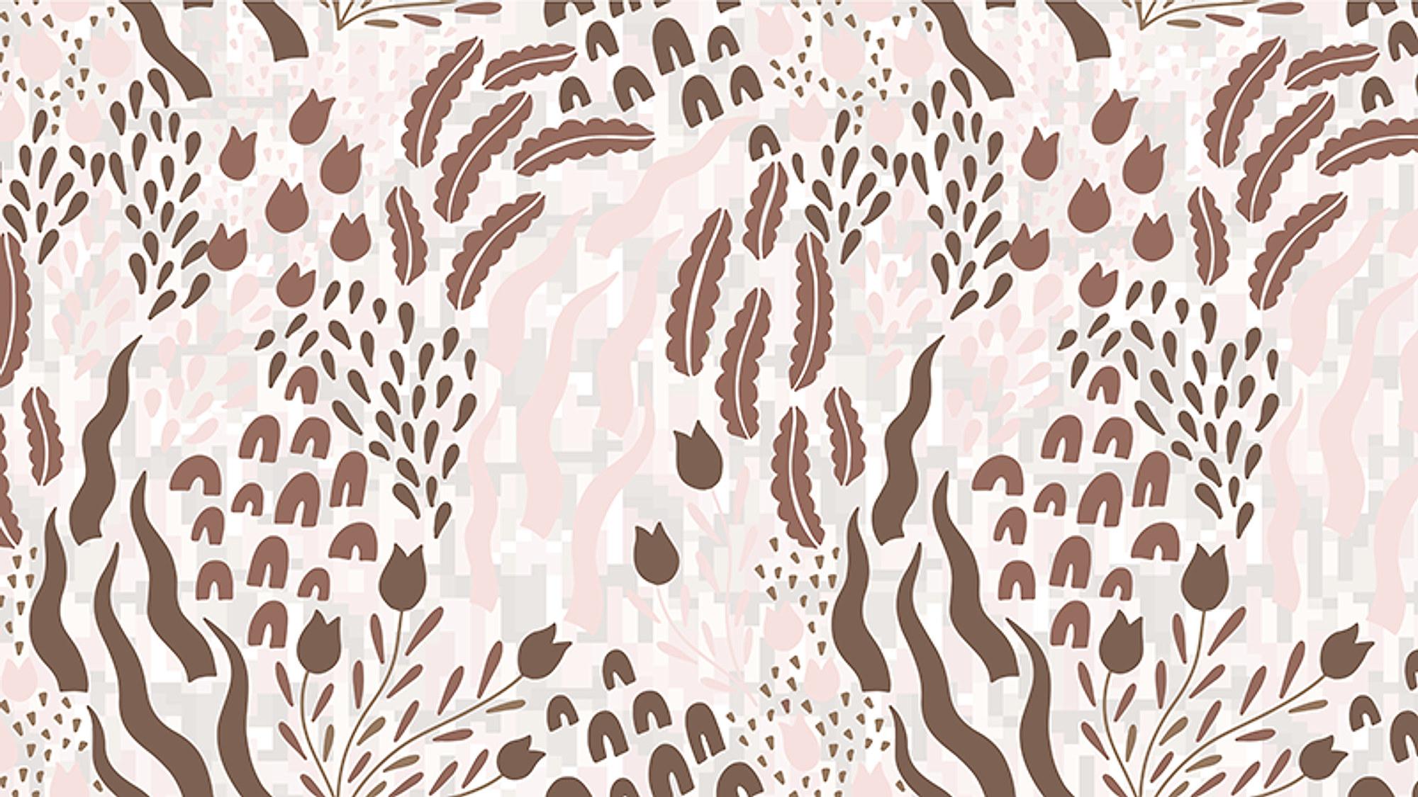 Abstract Leopard Print