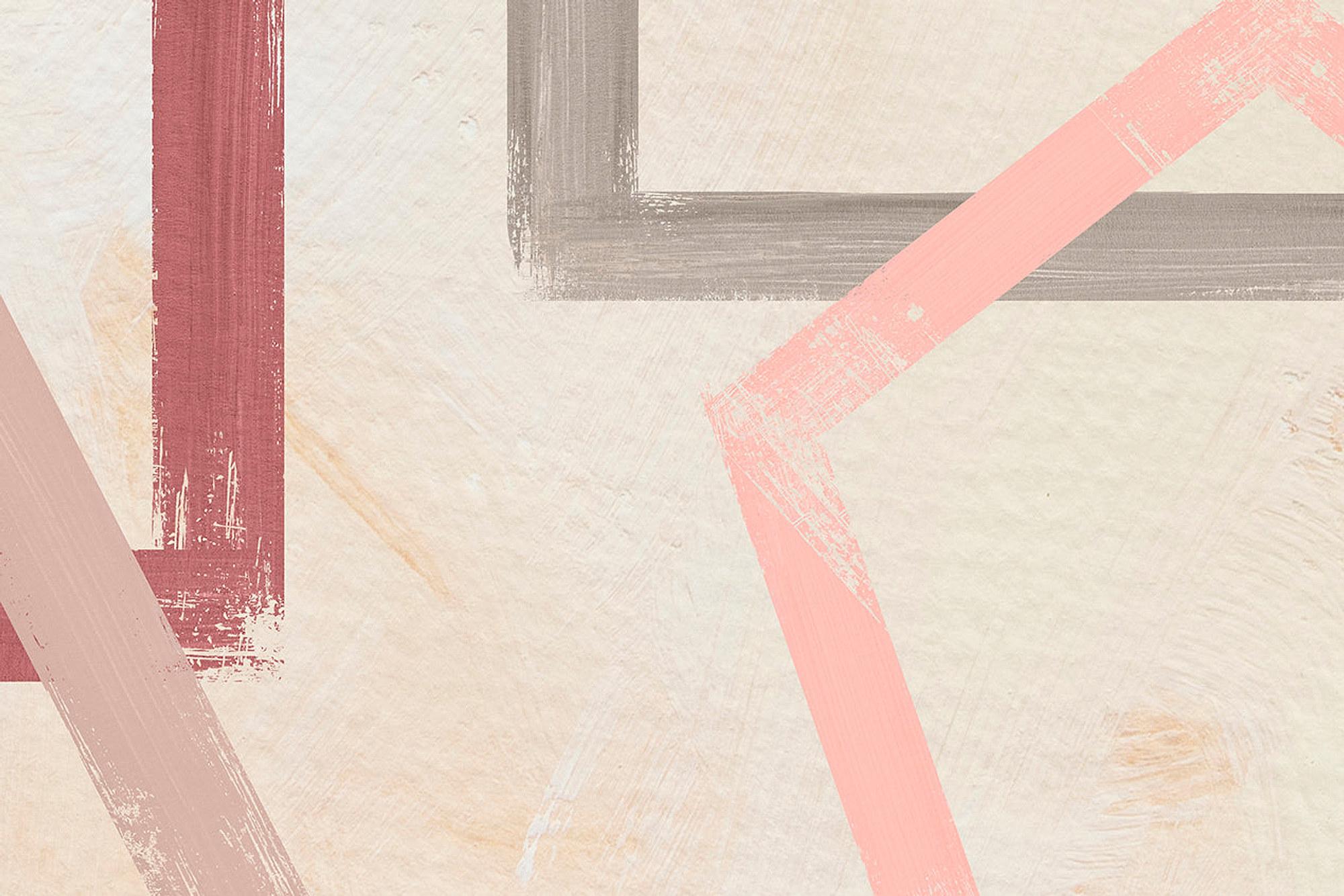 Rekha – Dusty Rose Geometry