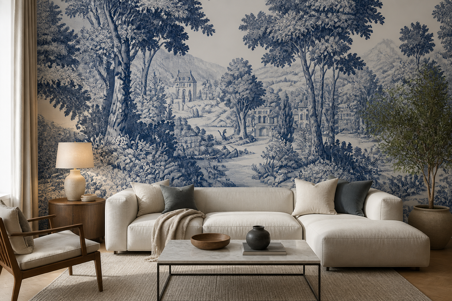 Arcadian Idyll — Living room
