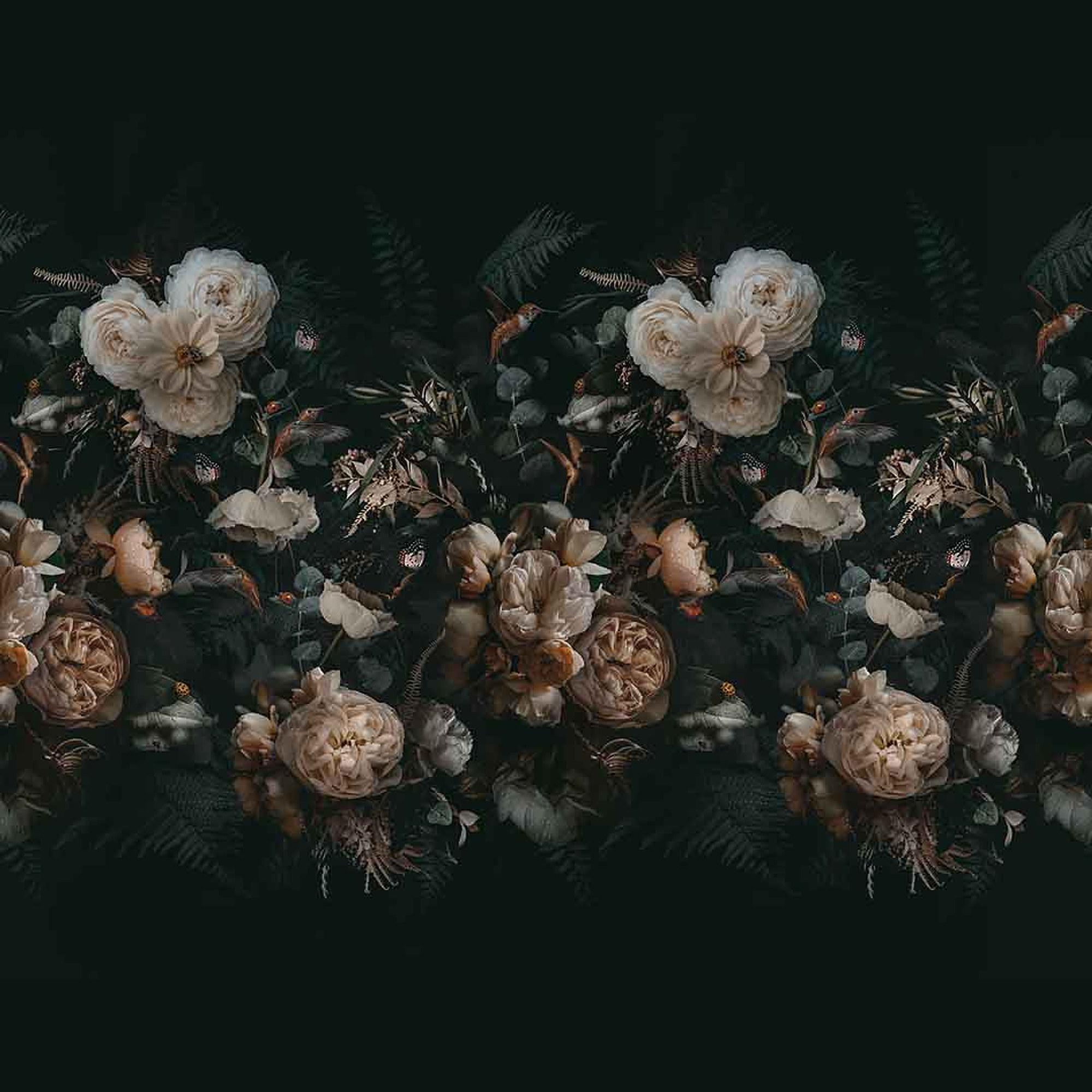 Moody Dark Florals