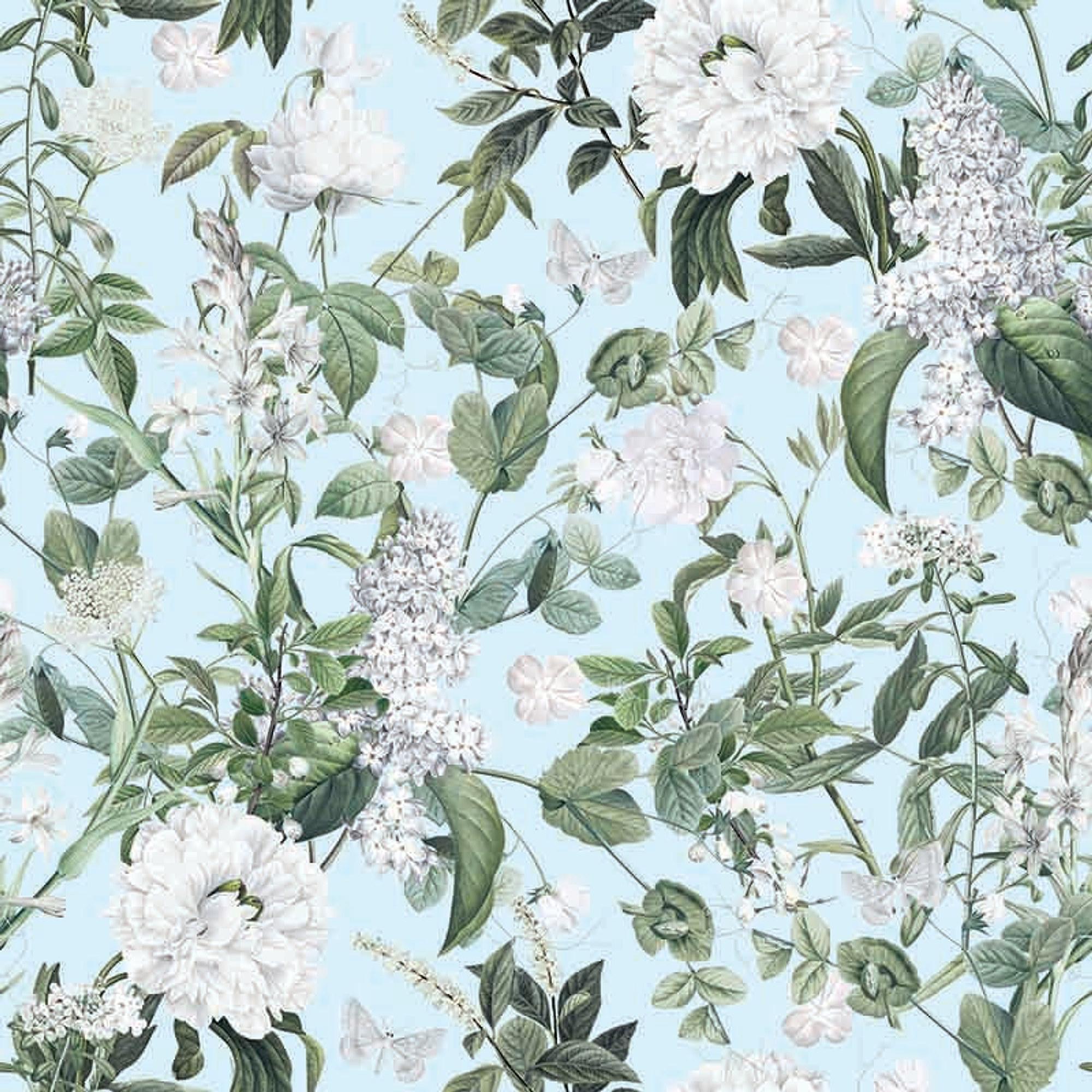 Garden Rose Chinoiserie