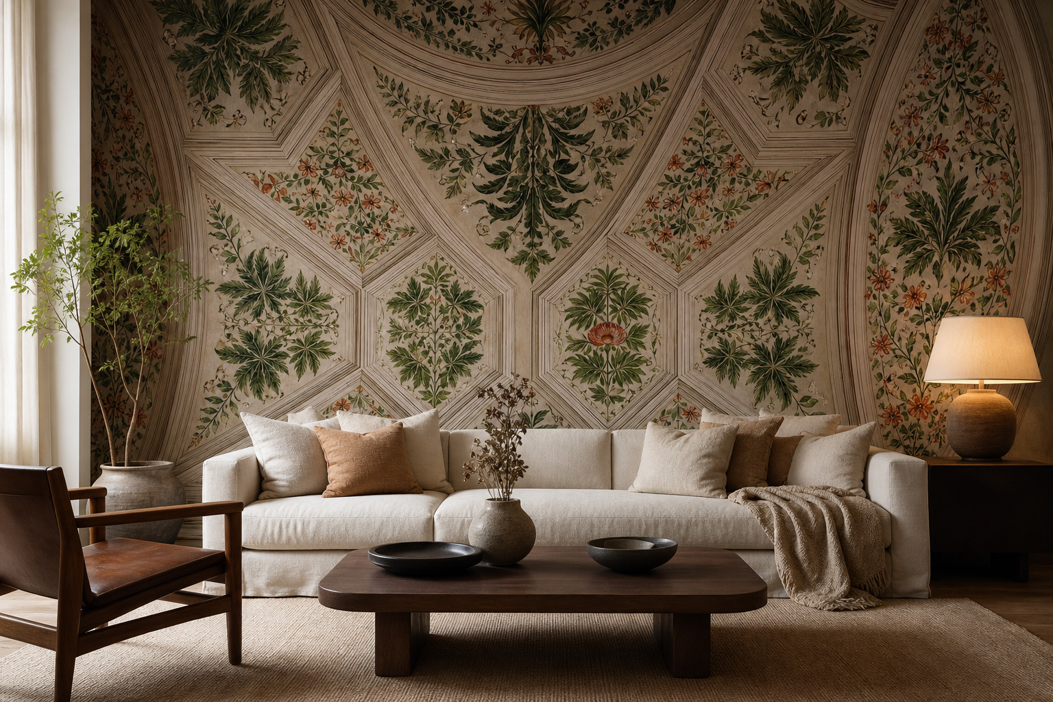 botanical-vault — Living room