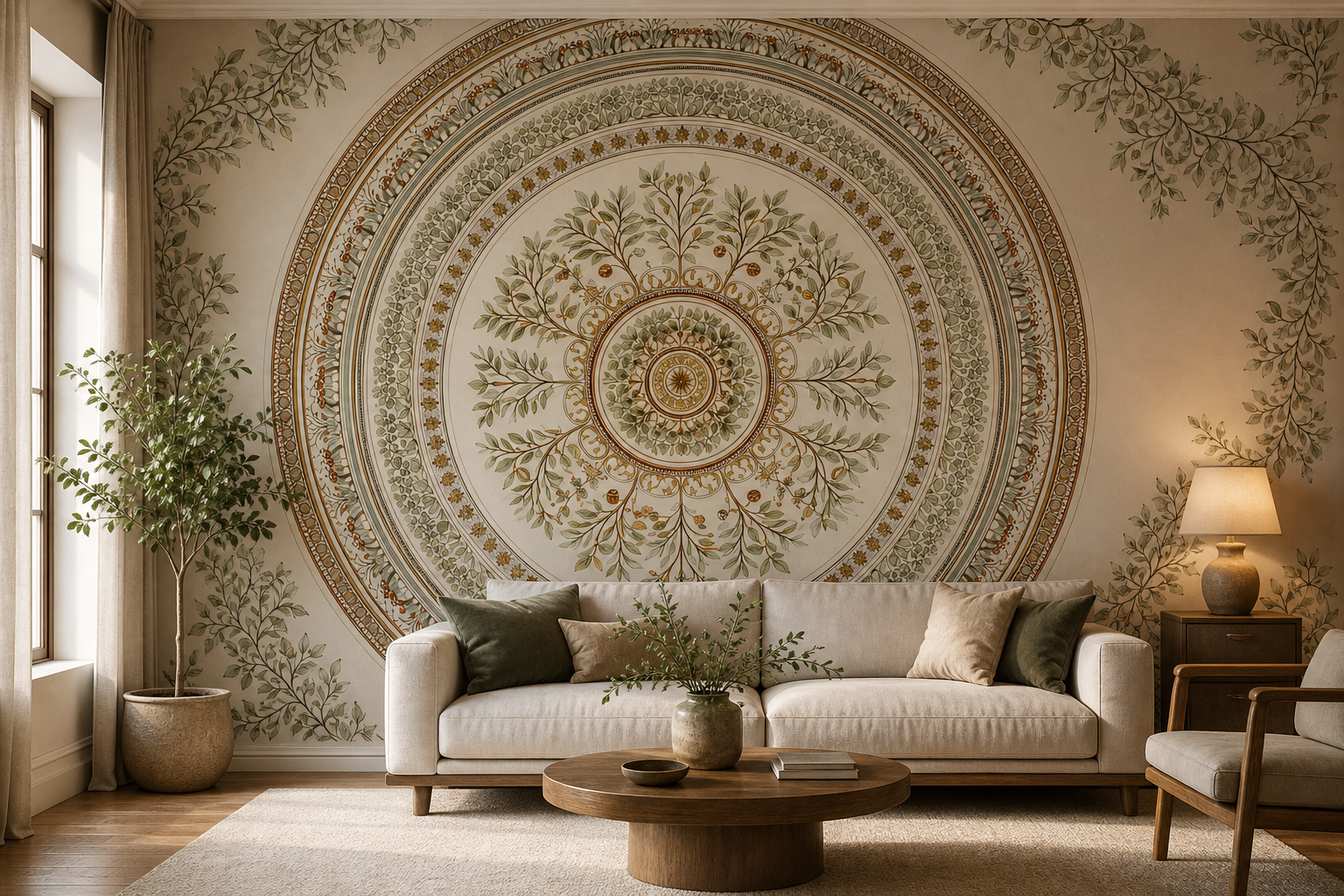 celestial-medallion — Living room