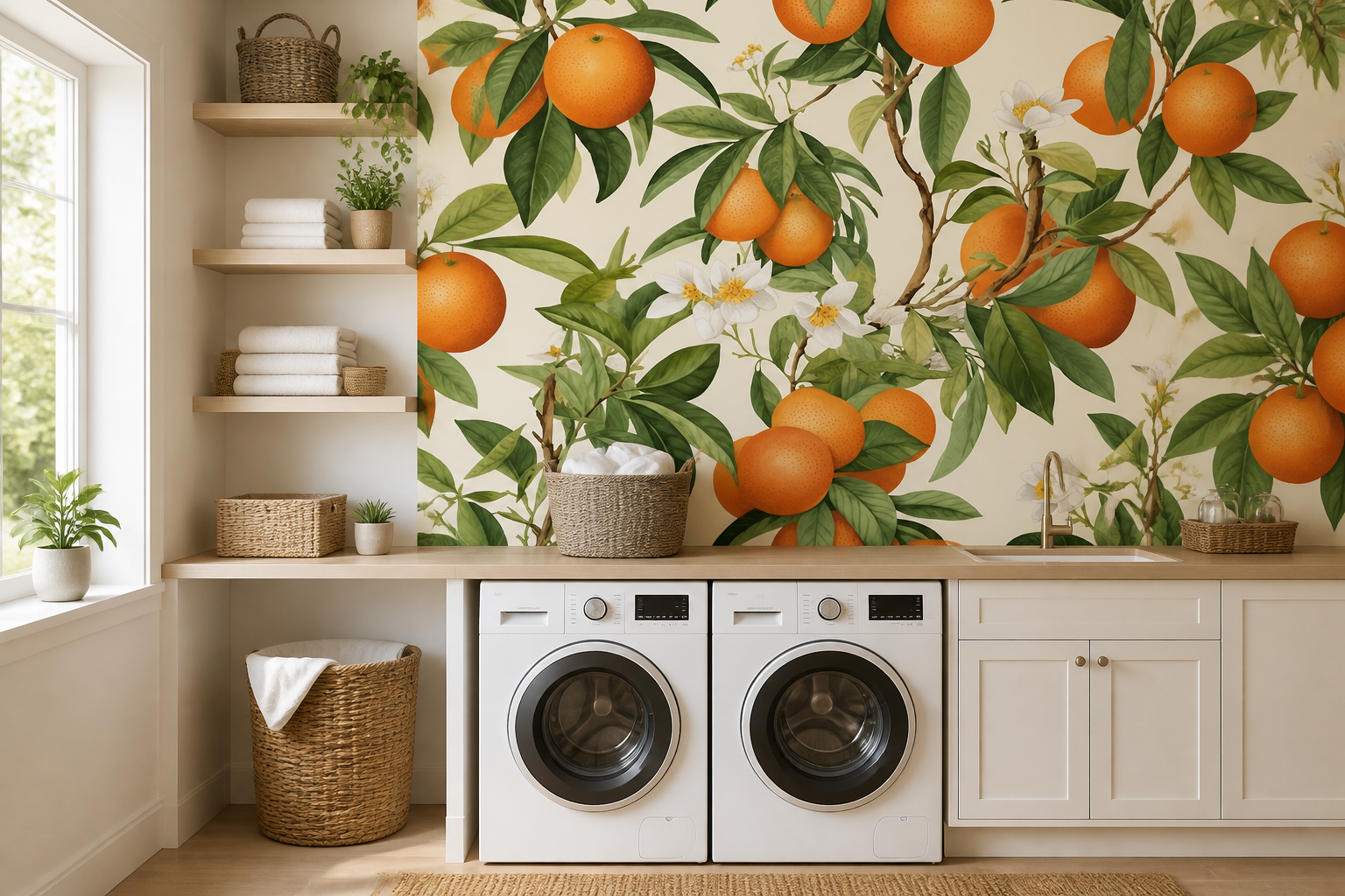 Citrus Blossom — Laundry room