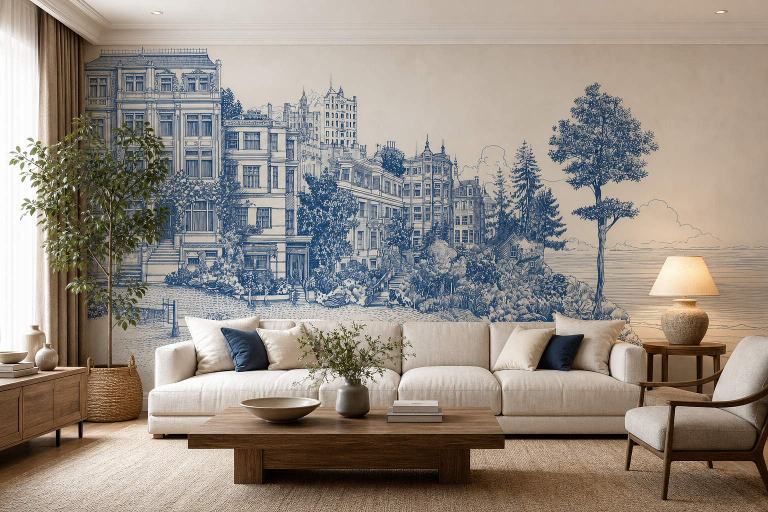 coastal-citadel — Living room