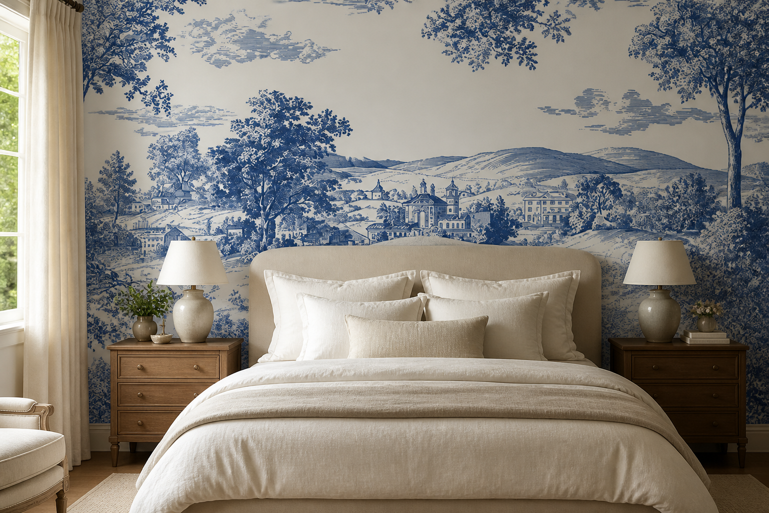 Countryside Citadel — Master bedroom