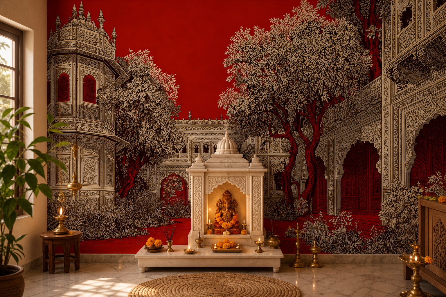courtyard-reverie — Pooja room