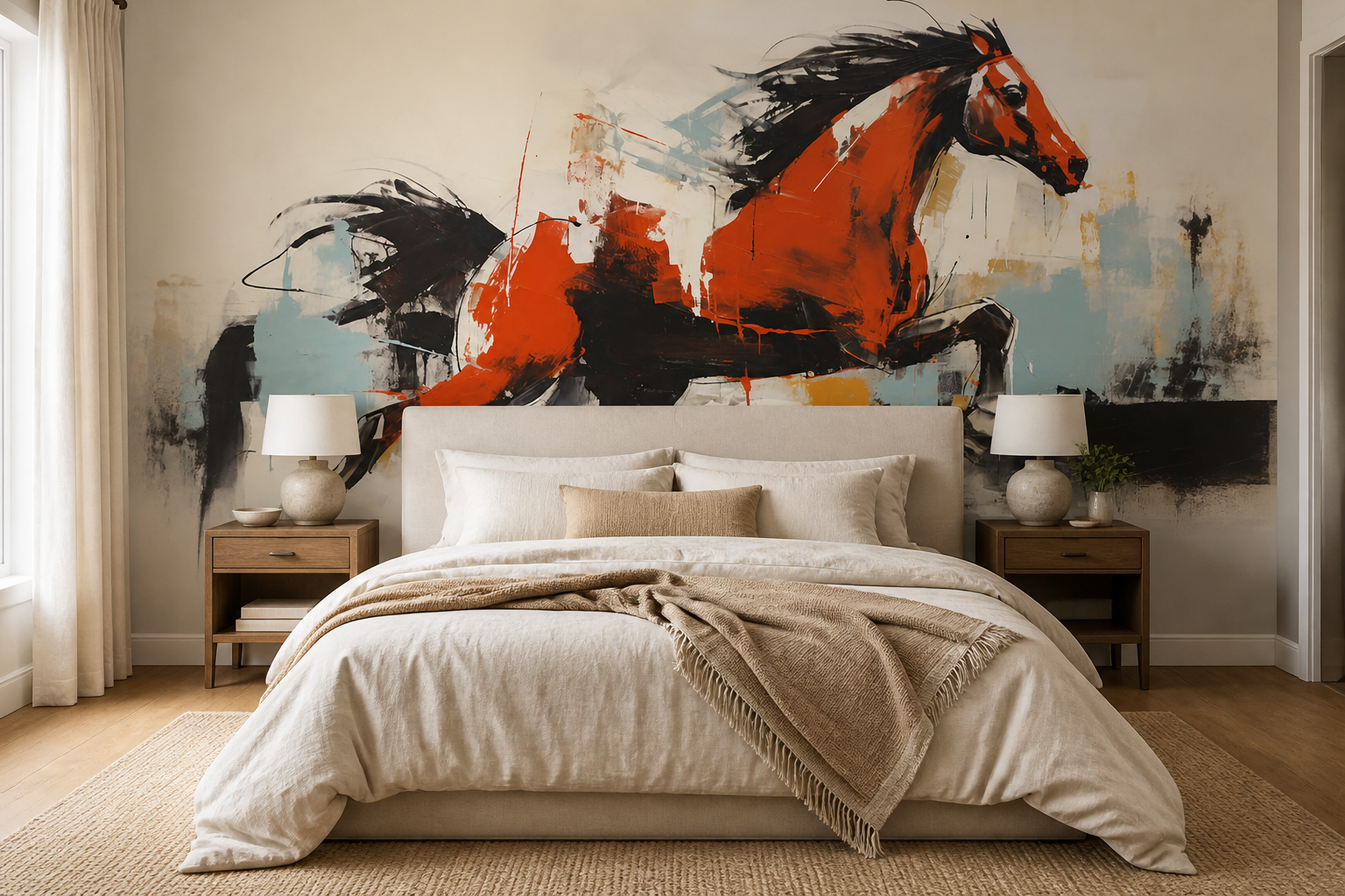 crimson-thunder — Master bedroom