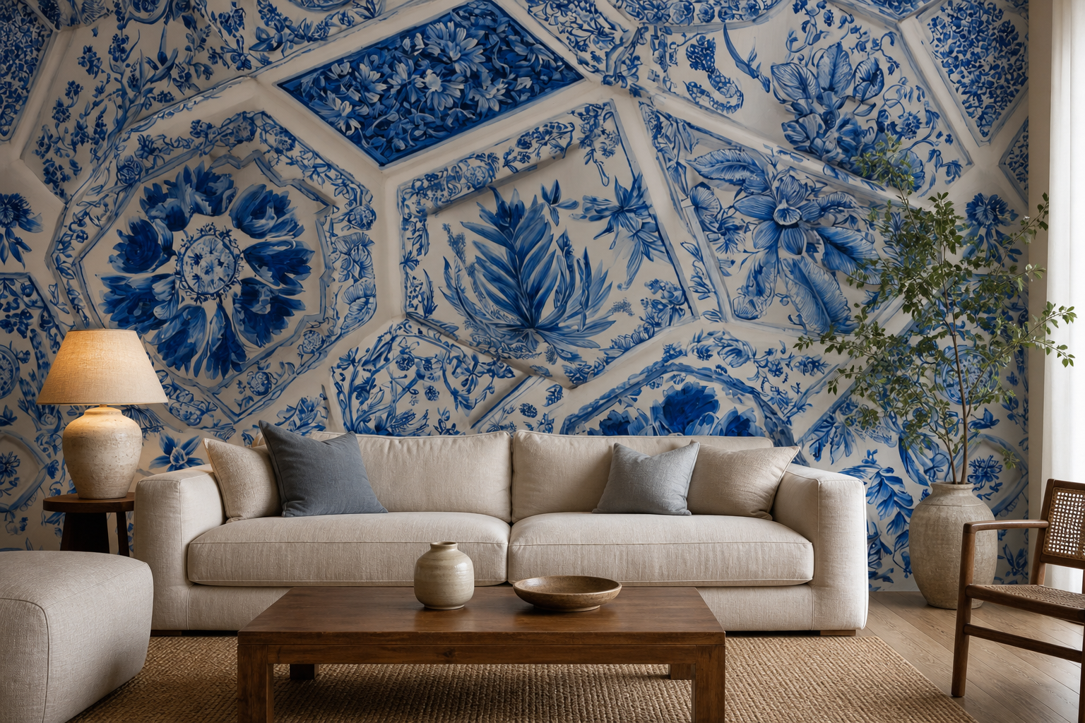 delft-blossom — Living room