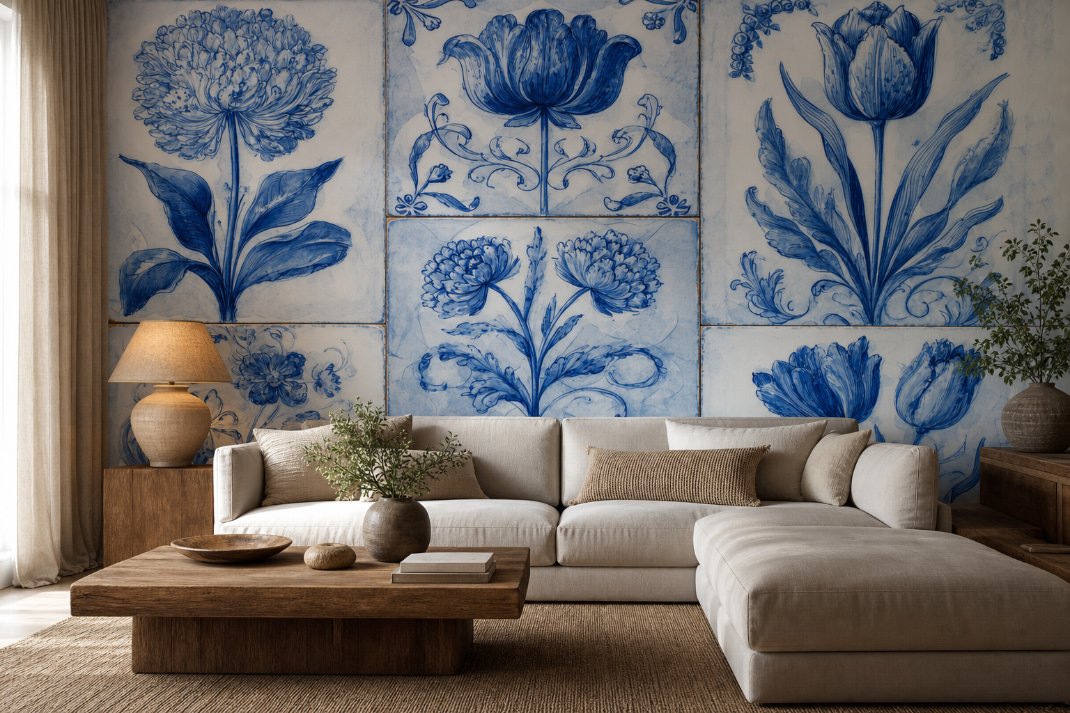 delft-tulip — Living room