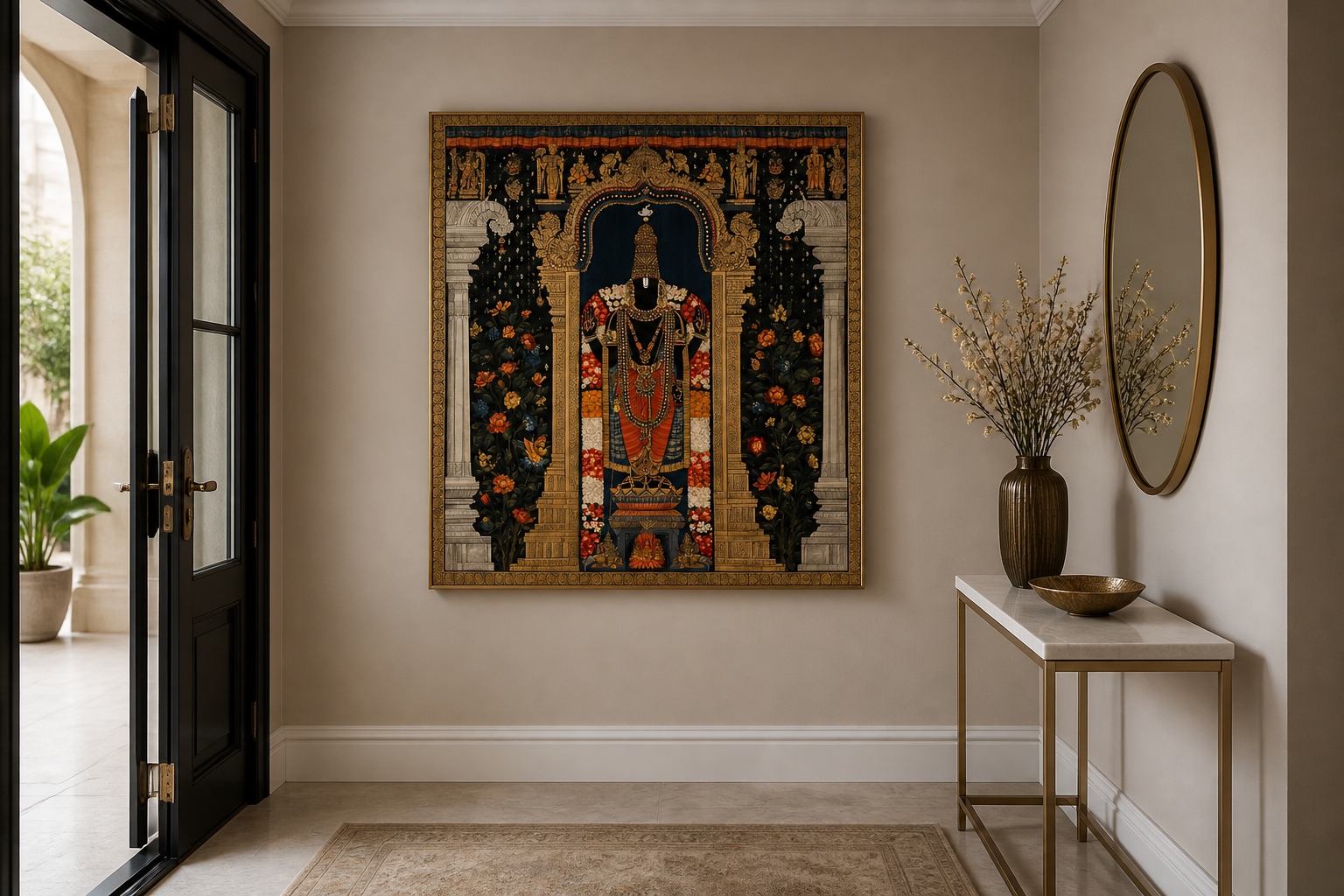 Divine Balaji II — Entrance foyer