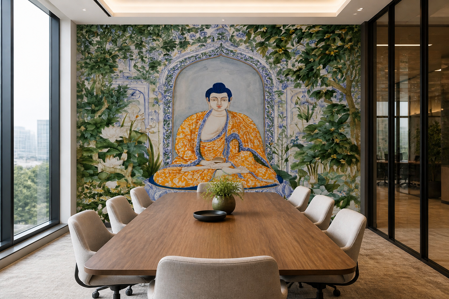 Enlightened Garden — Discussion room