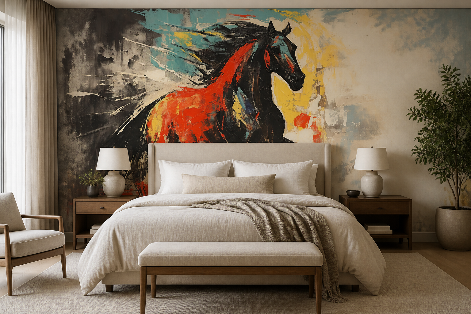 fiery-spirit — Master bedroom