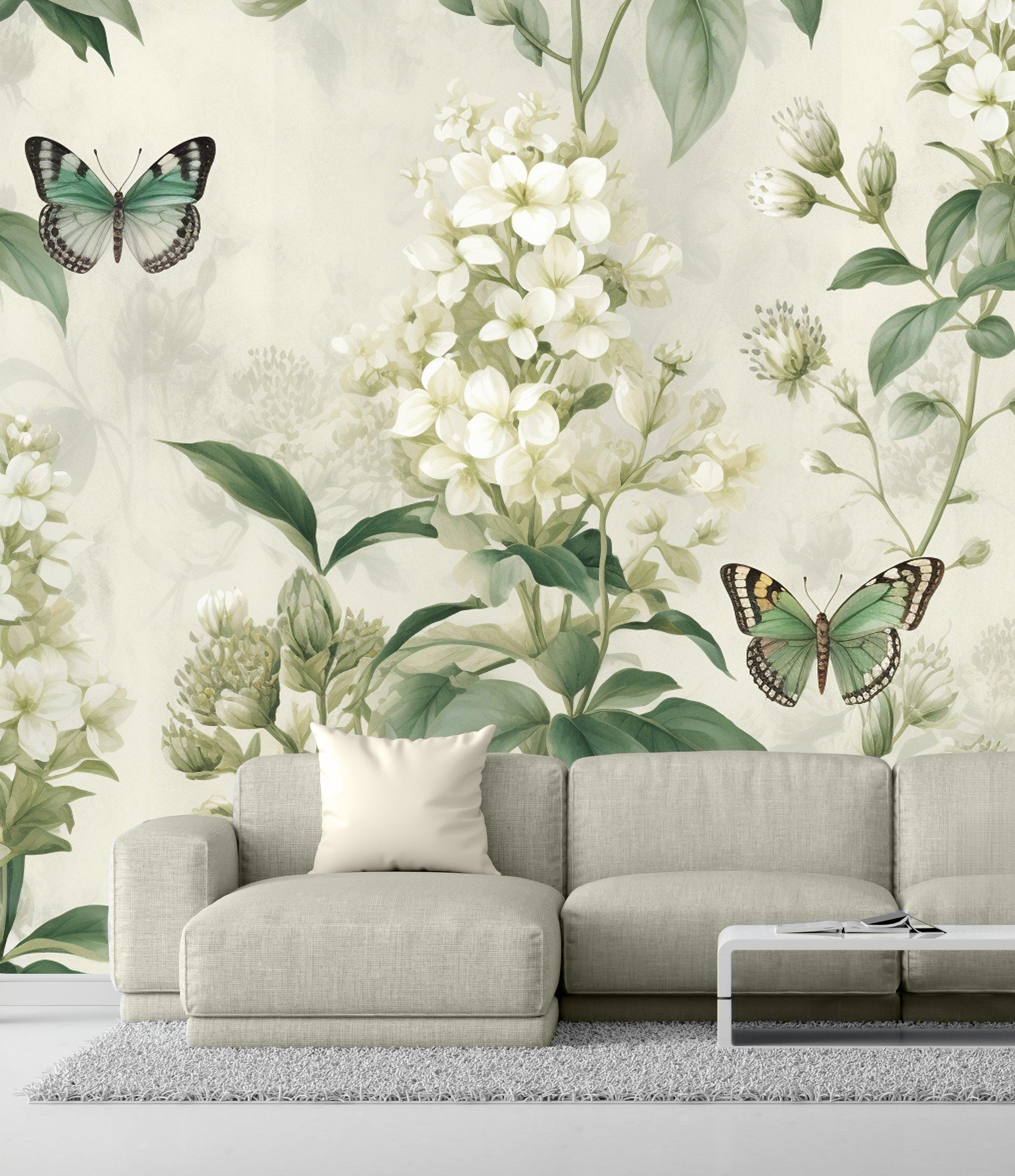 Botanical Butterflies and Blooms