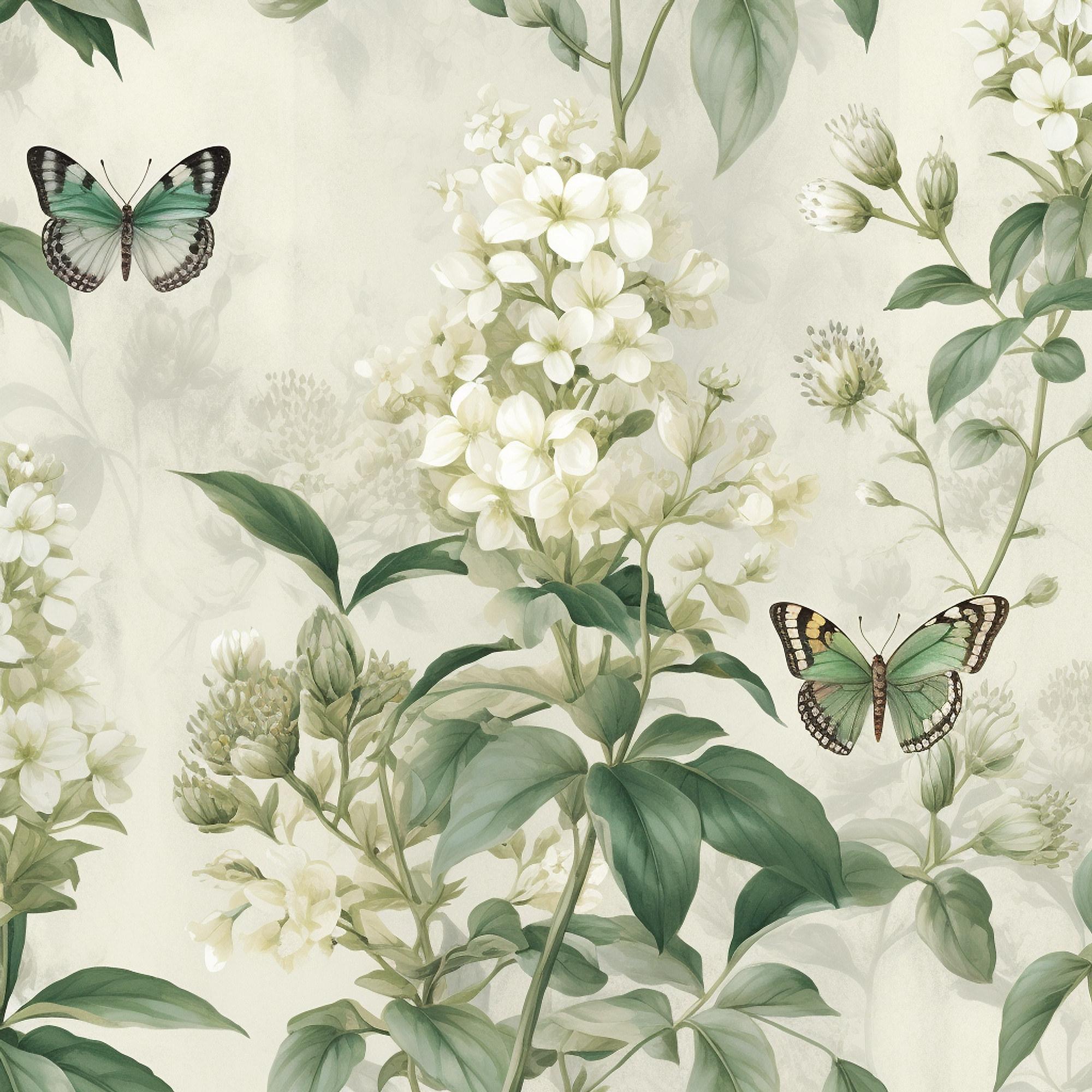 Botanical Butterflies and Blooms