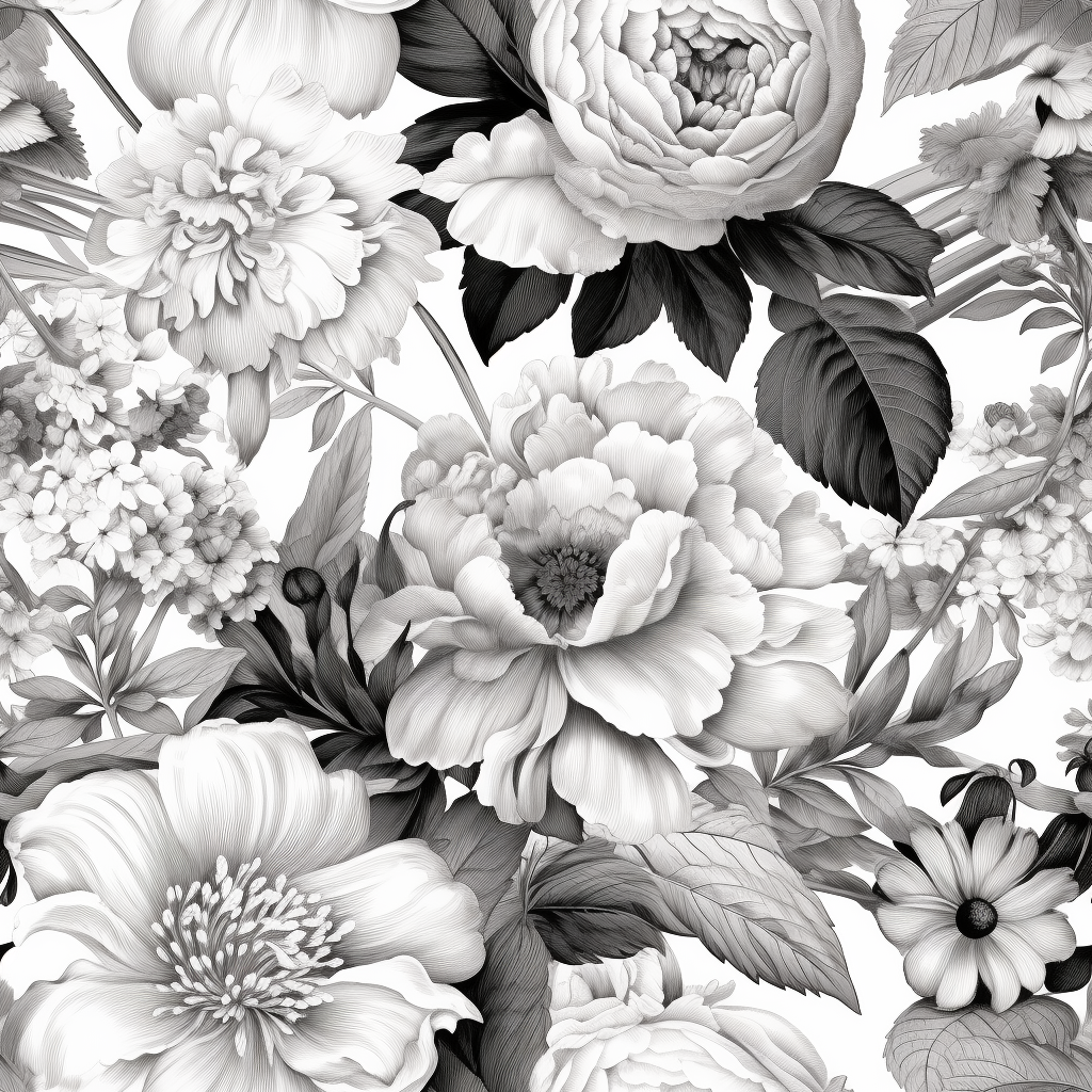 Monochrome Roses