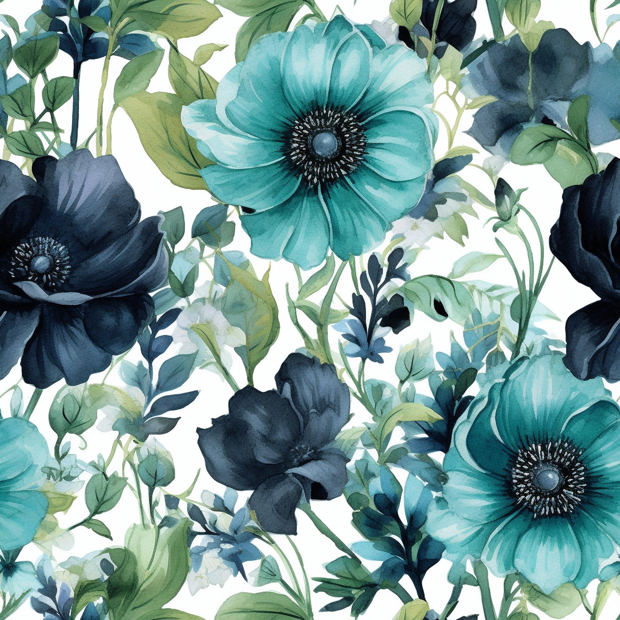 Teal Anemone