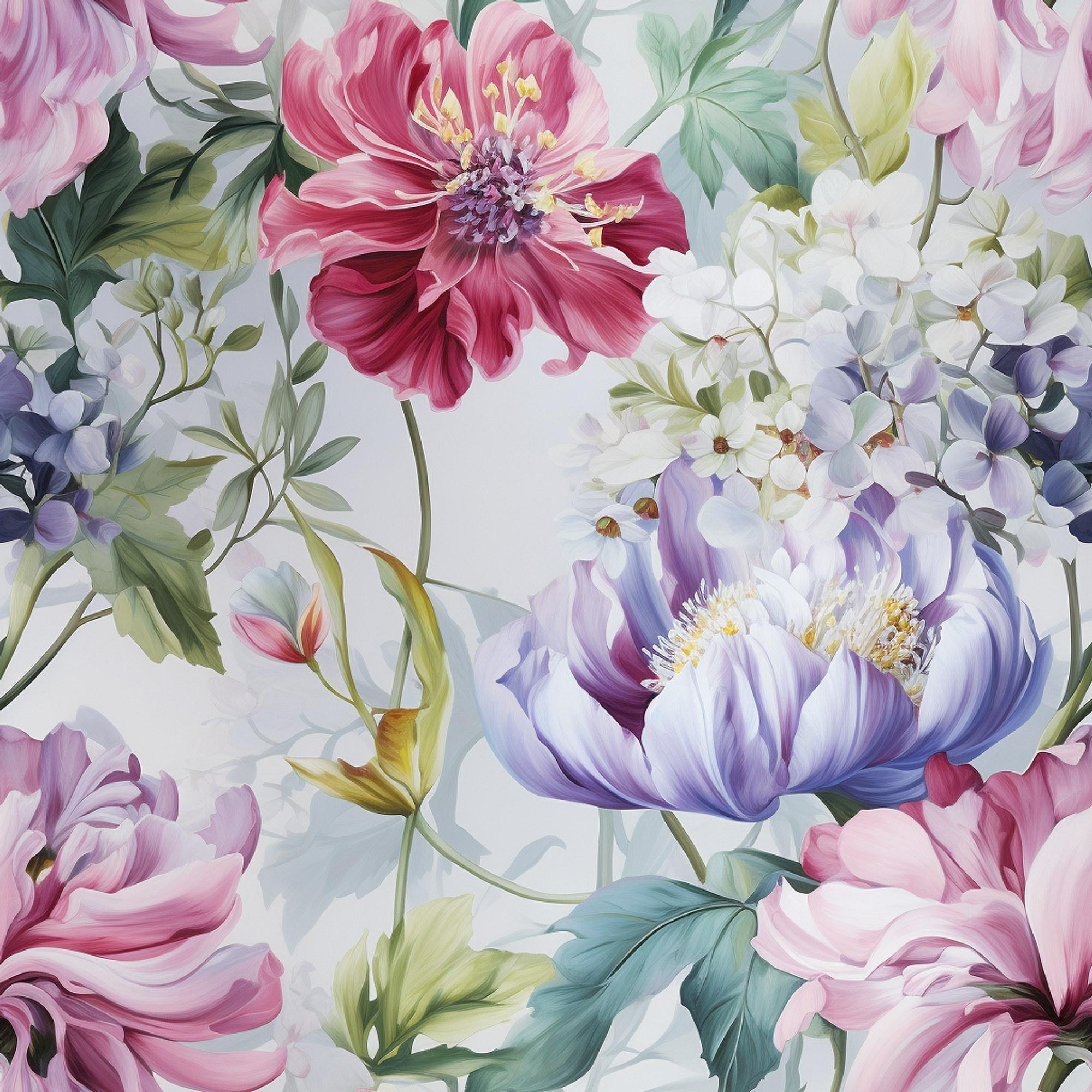 Peonies & Roses