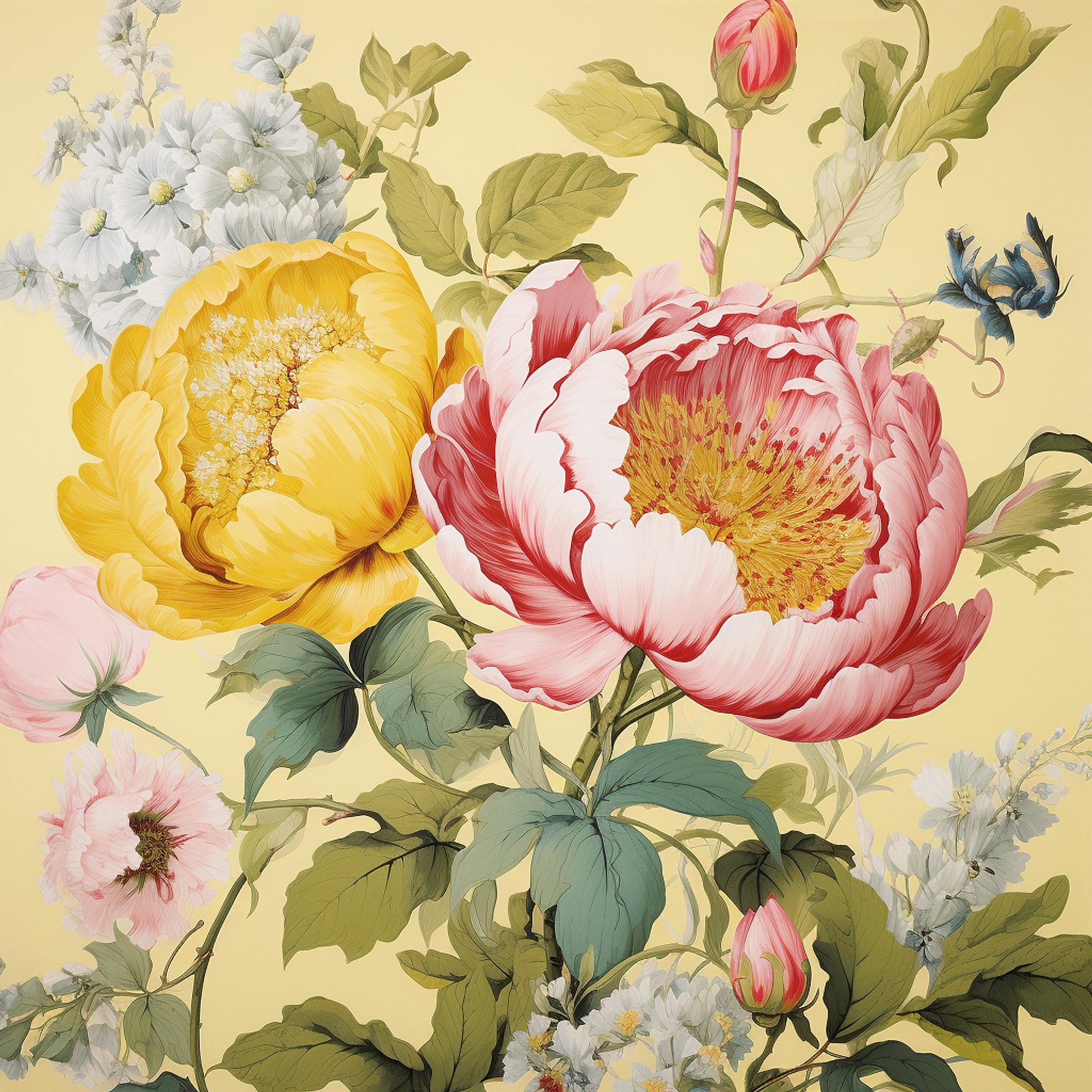 Garden Peonies