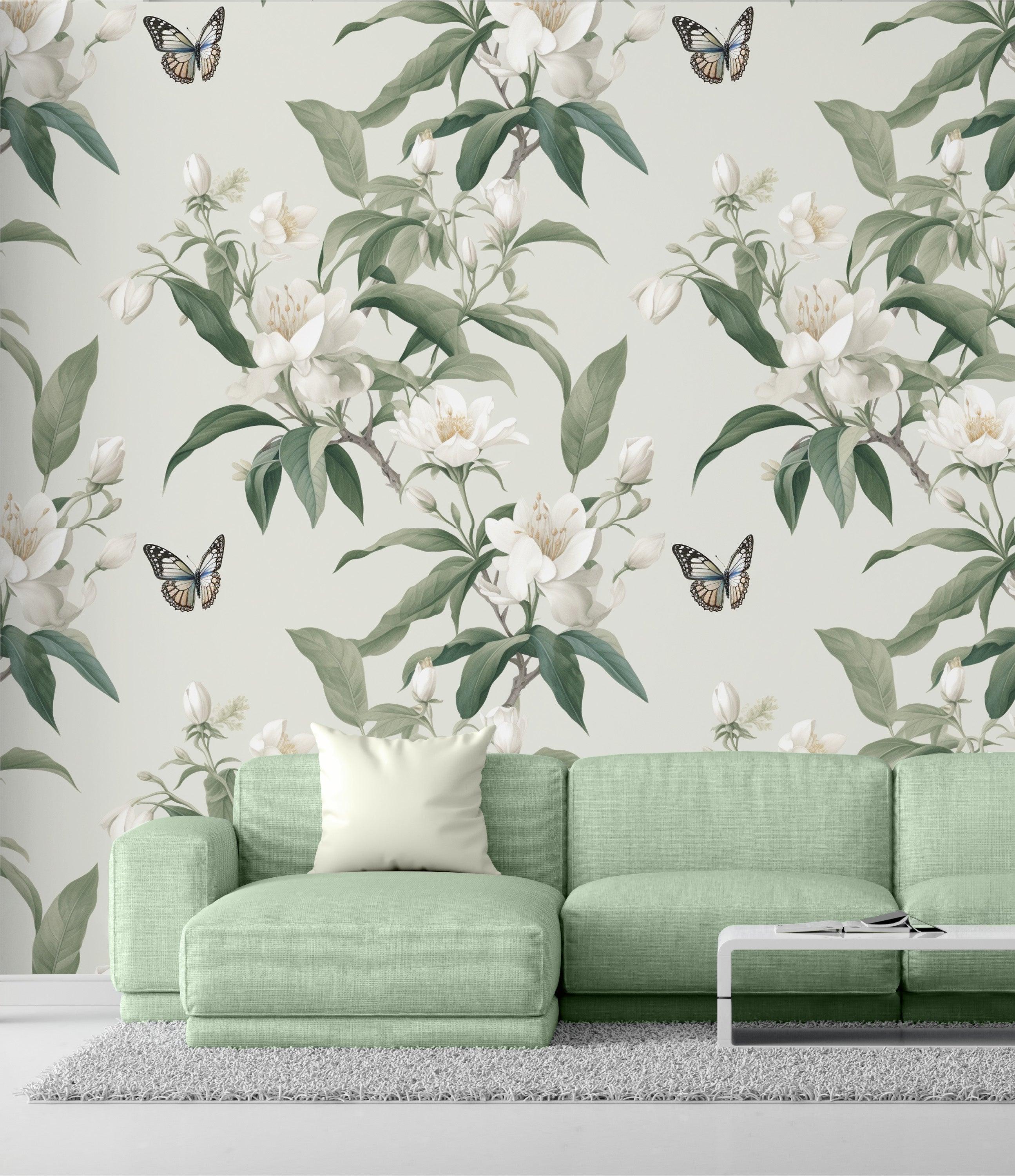 White Magnolia Butterfly