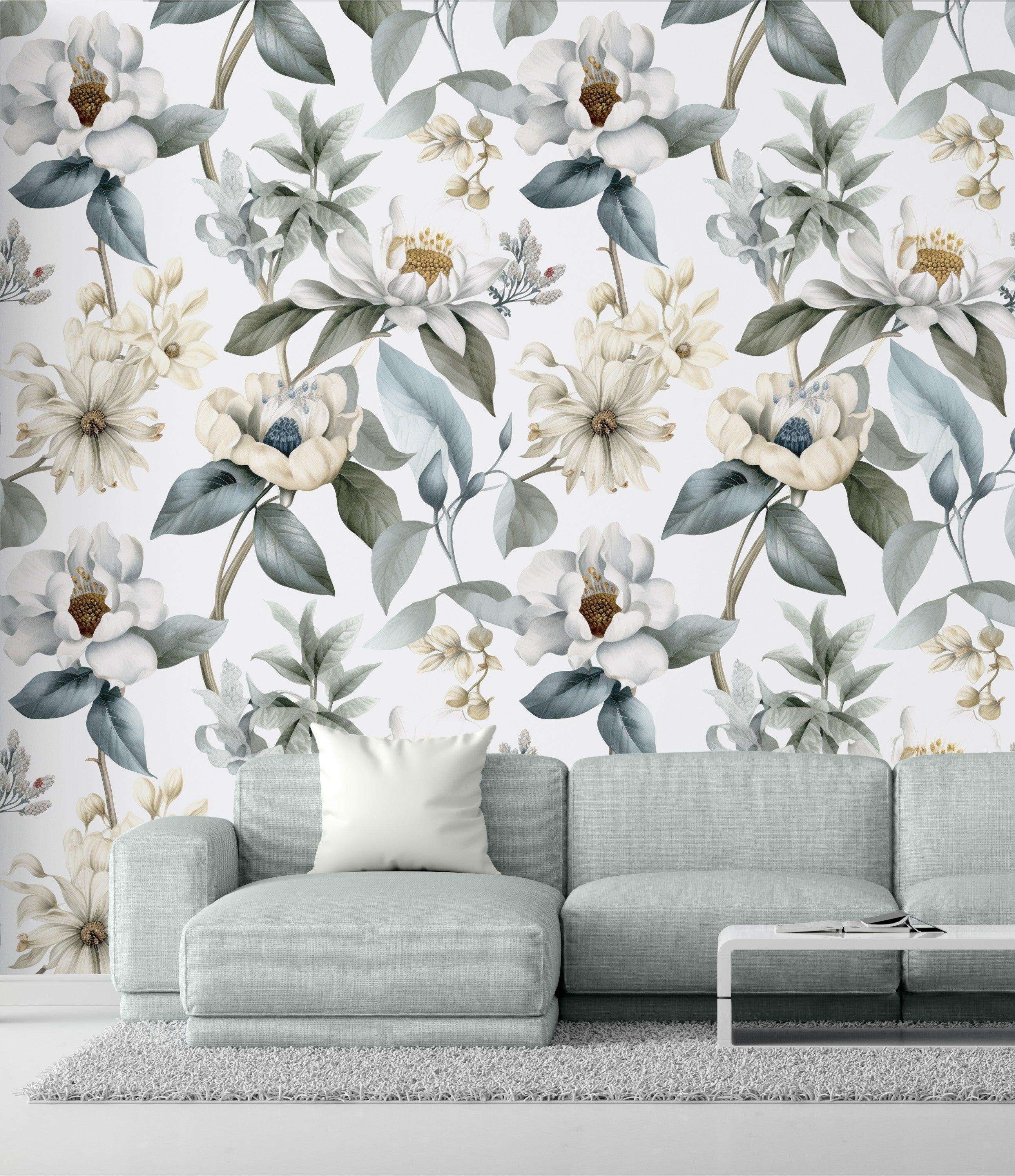 Ivory Botanical Elegance