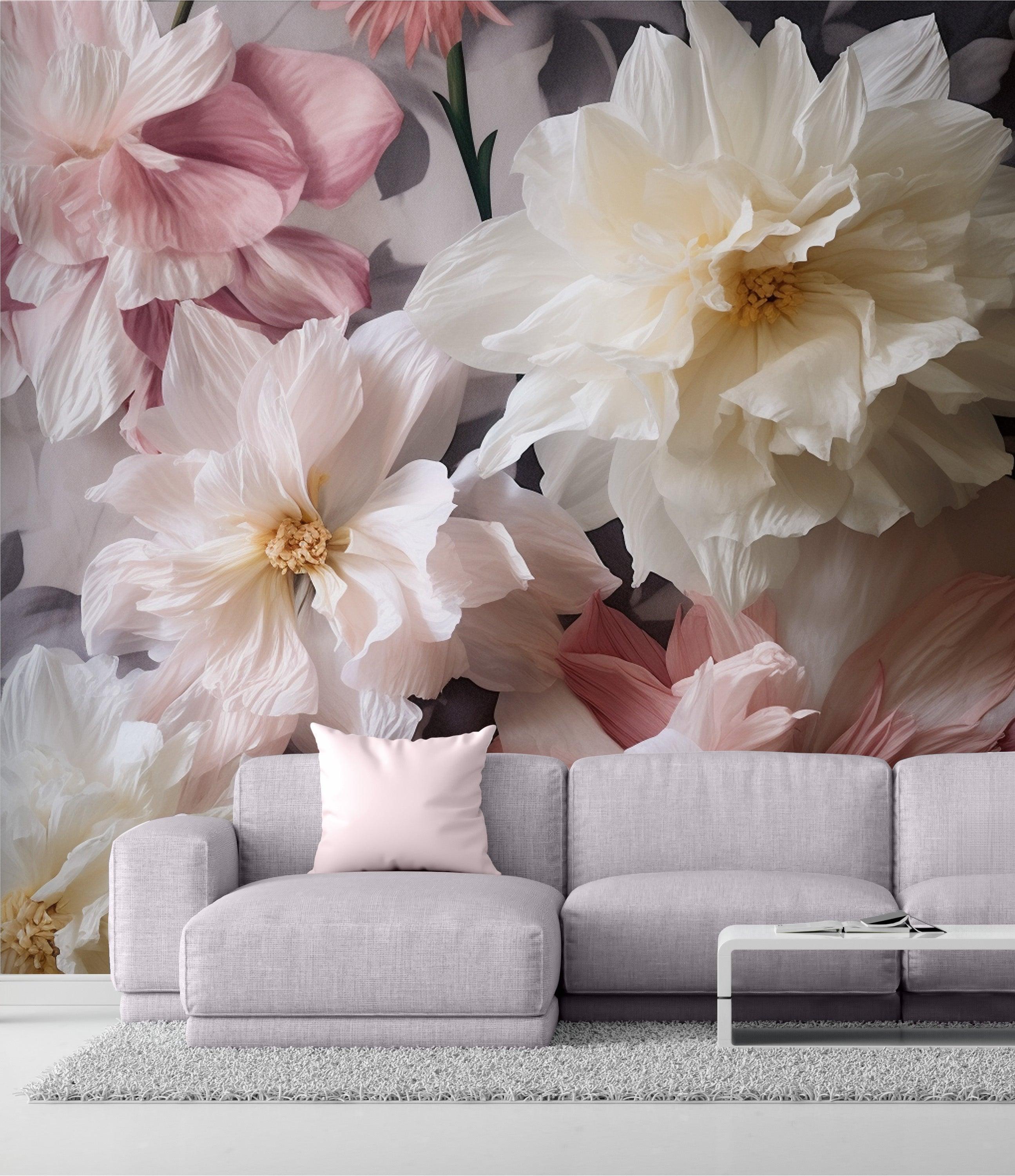 Dreamy White Dahlia