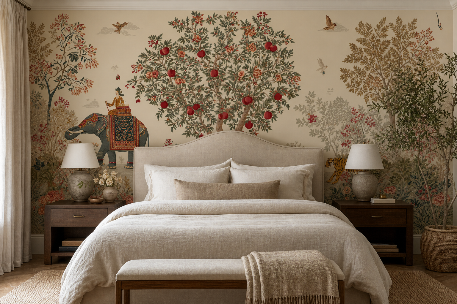 Garden Paradise — Master bedroom