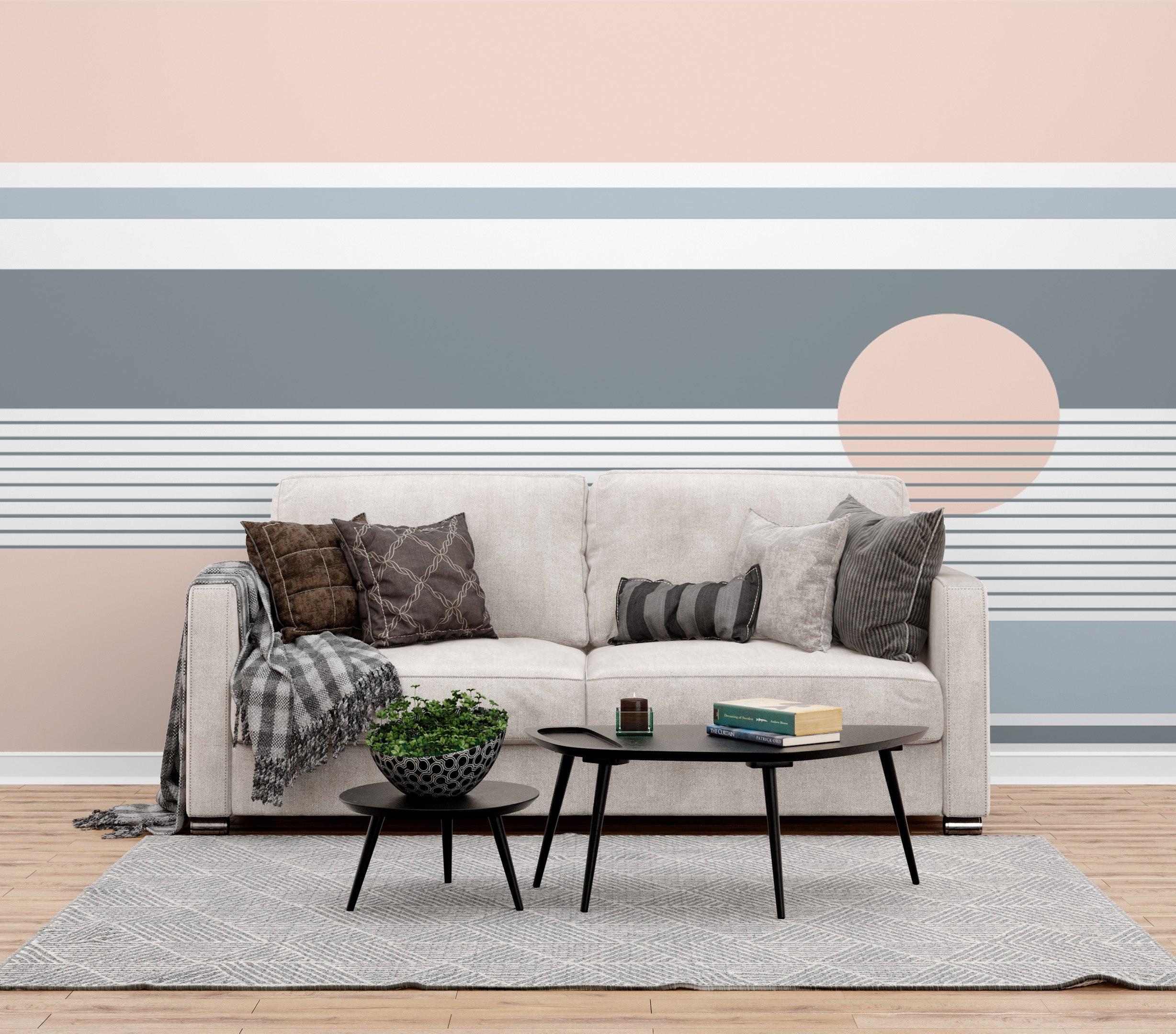 Blush Stripes