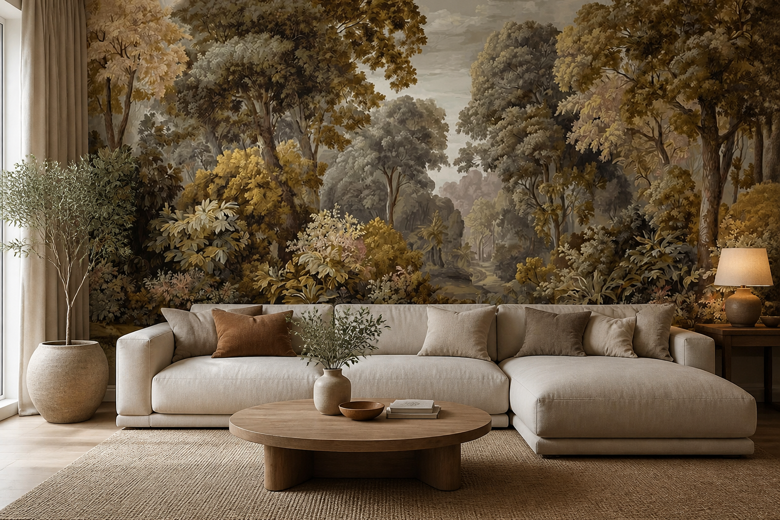 gilded-woodland — Living room