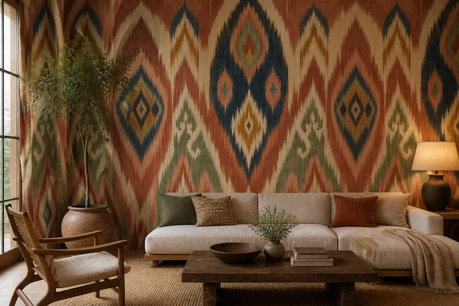 Ikat Heritage — Living room