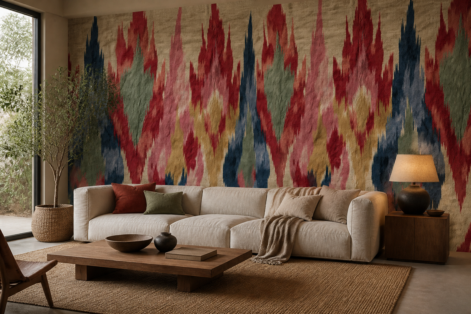 Ikat Reverie — Living room
