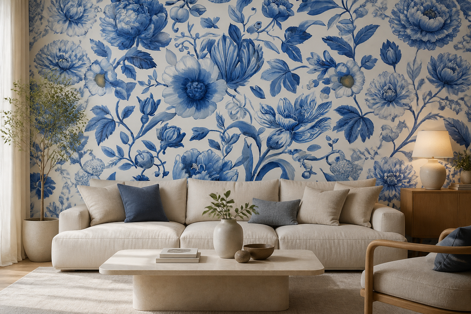 Indigo Botanica — Living room