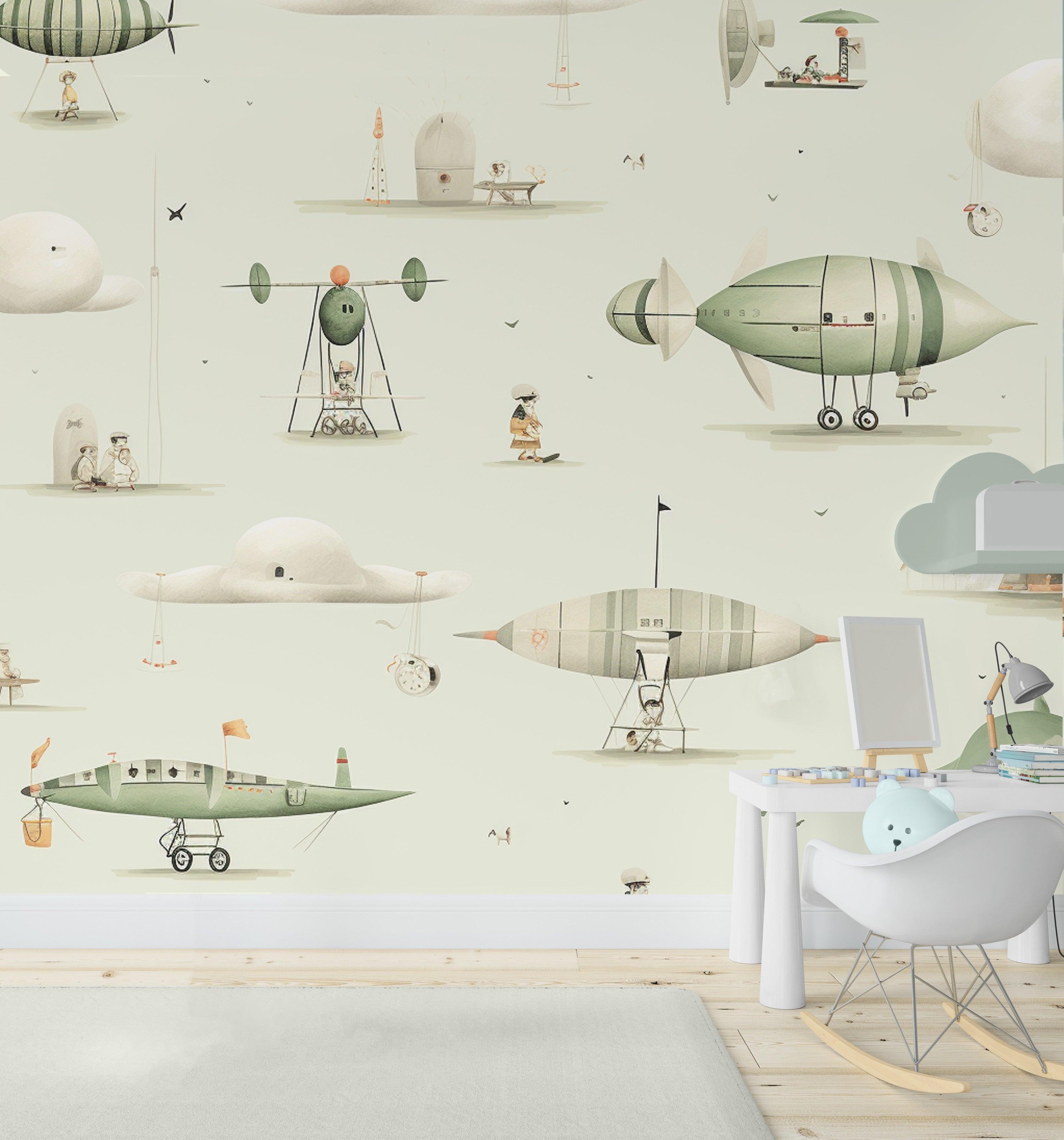 Whimsical Blimp Adventure