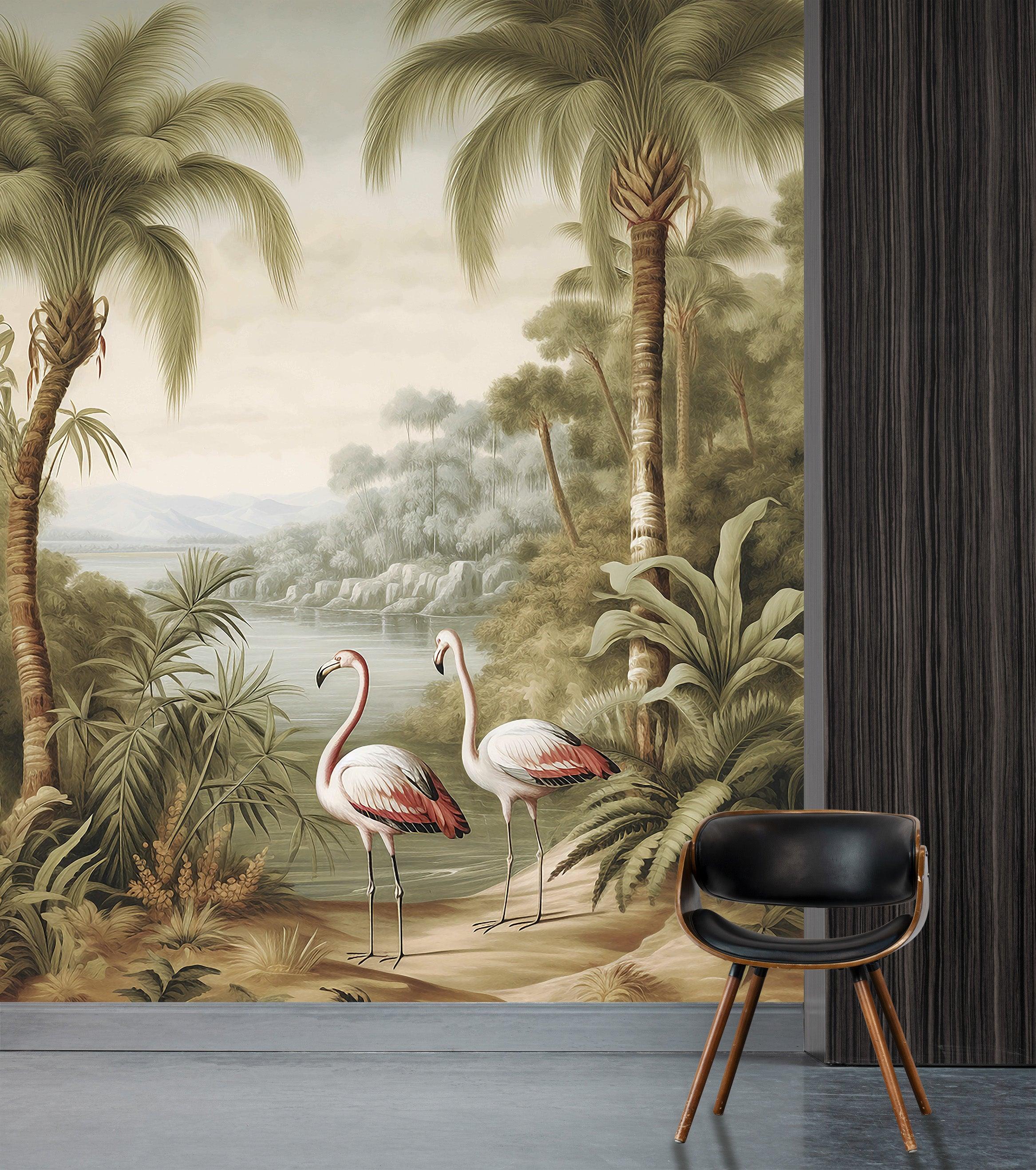 Flamingo Palm Lake