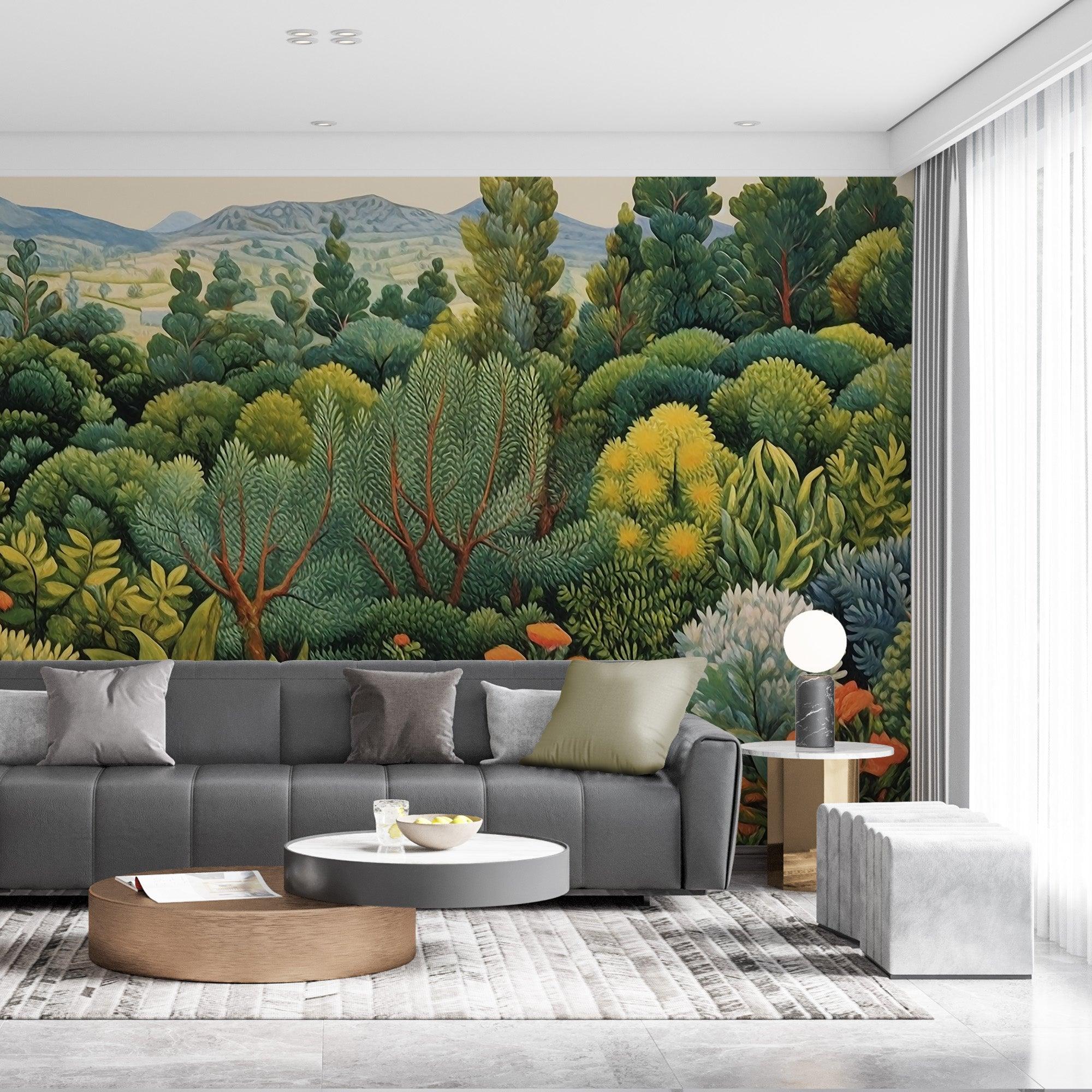 Lush Green Garden Vista