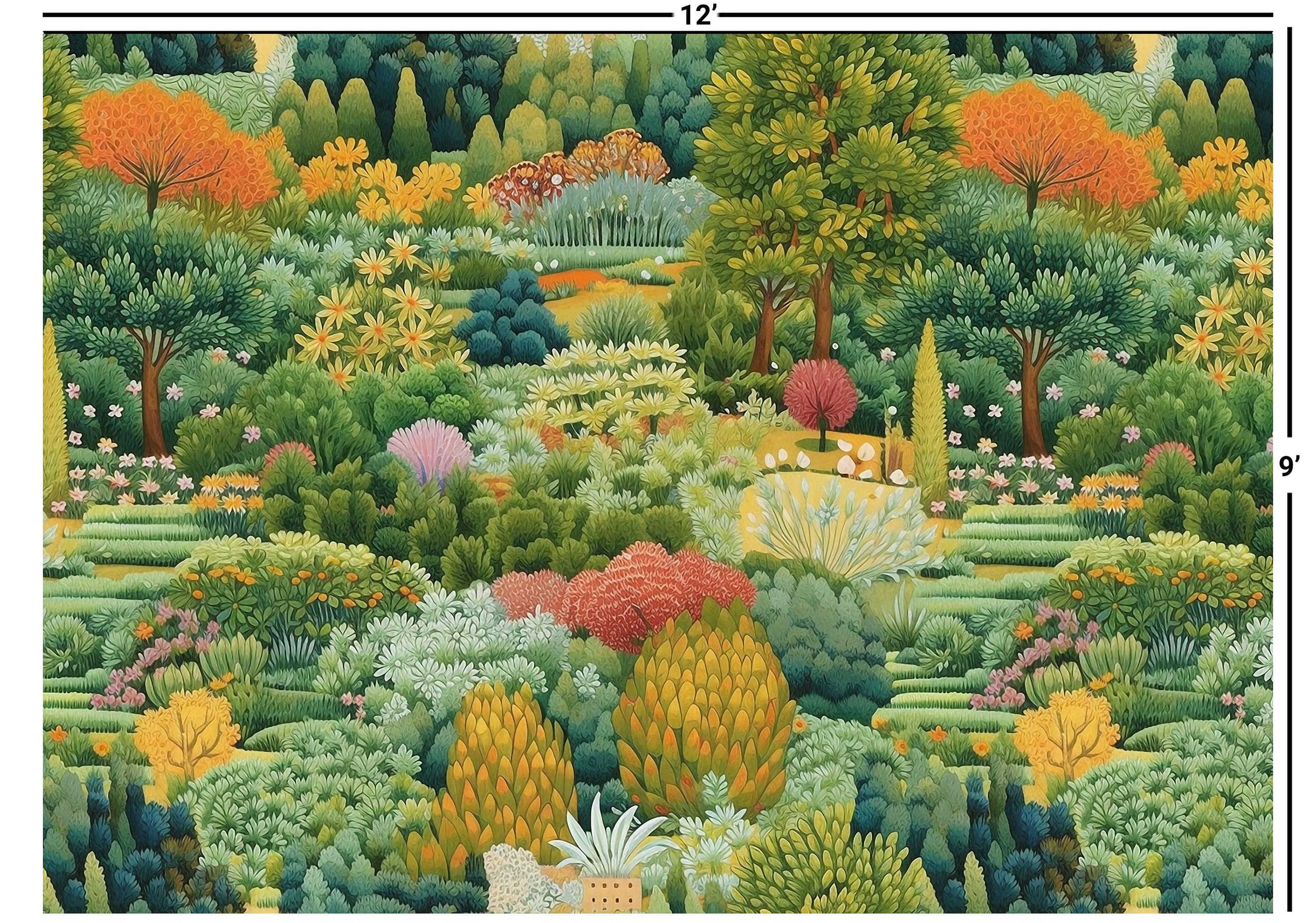 Autumn Garden Tapestry