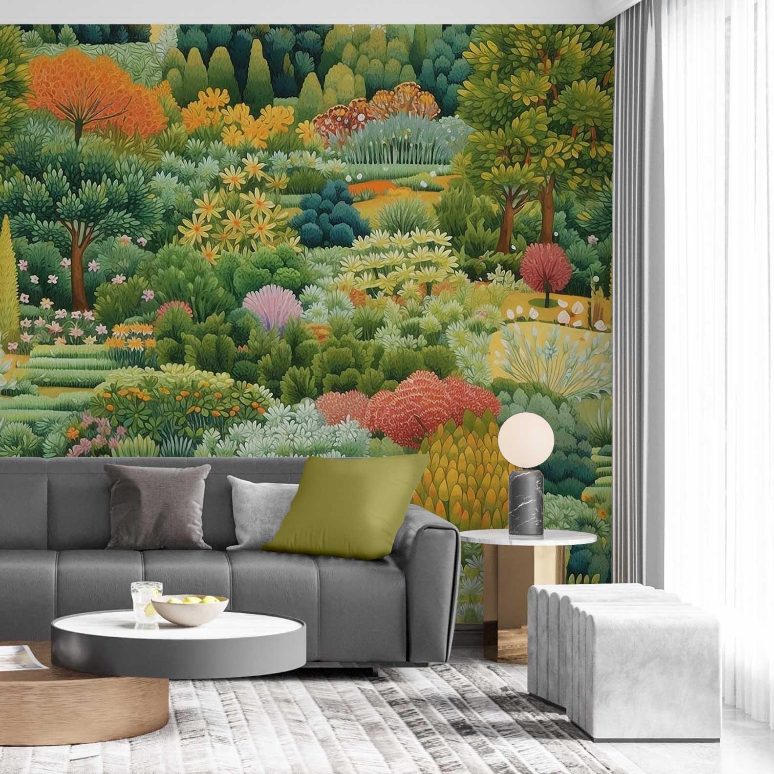Autumn Garden Tapestry