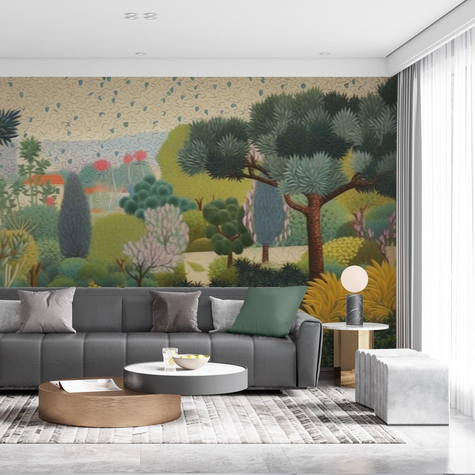 Illustrated Feature Tree Garden