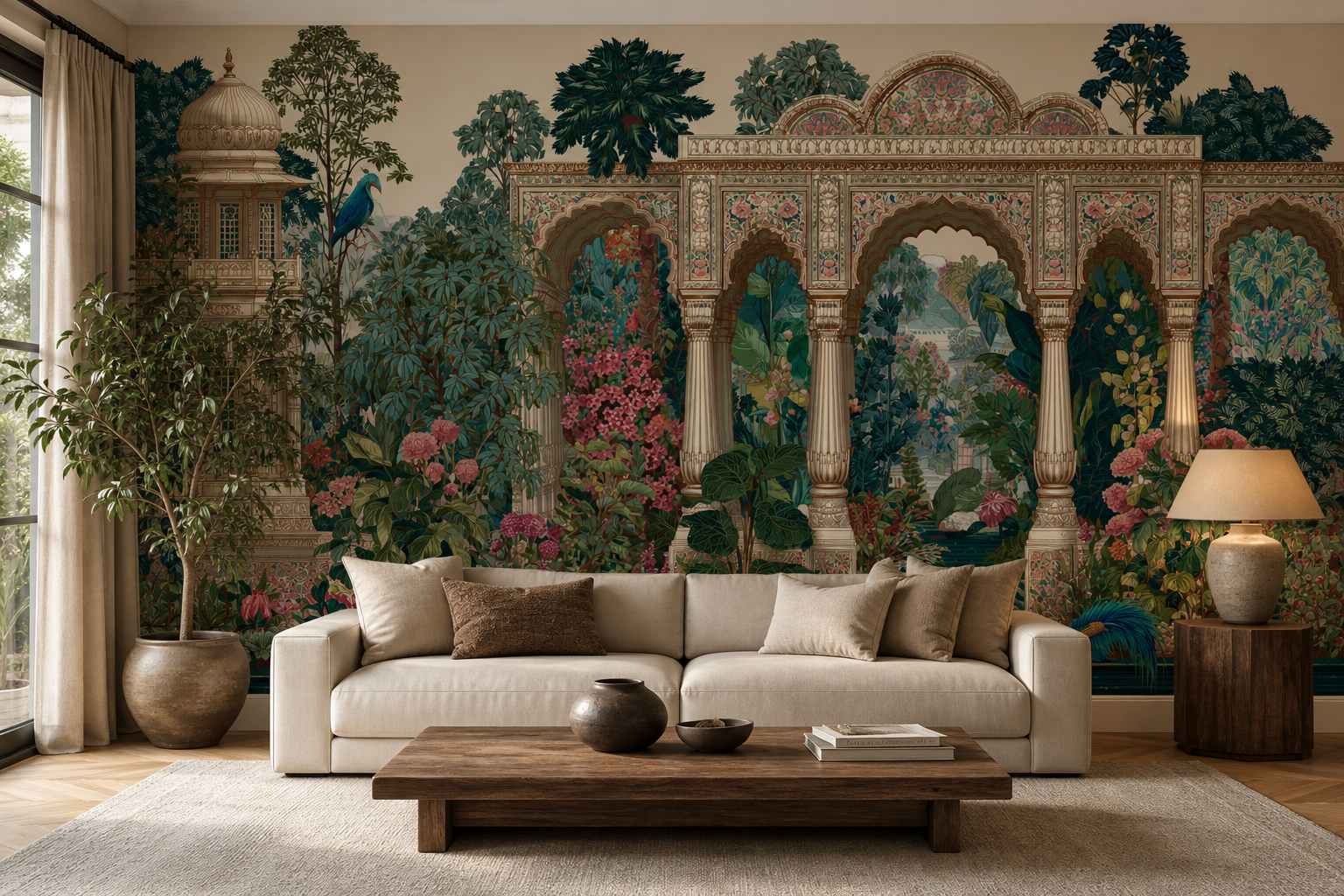 lotus-pavilion — Living room