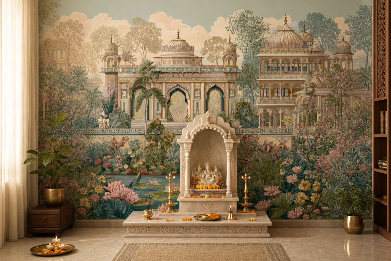 maharaja-s-lotus-palace — Pooja room