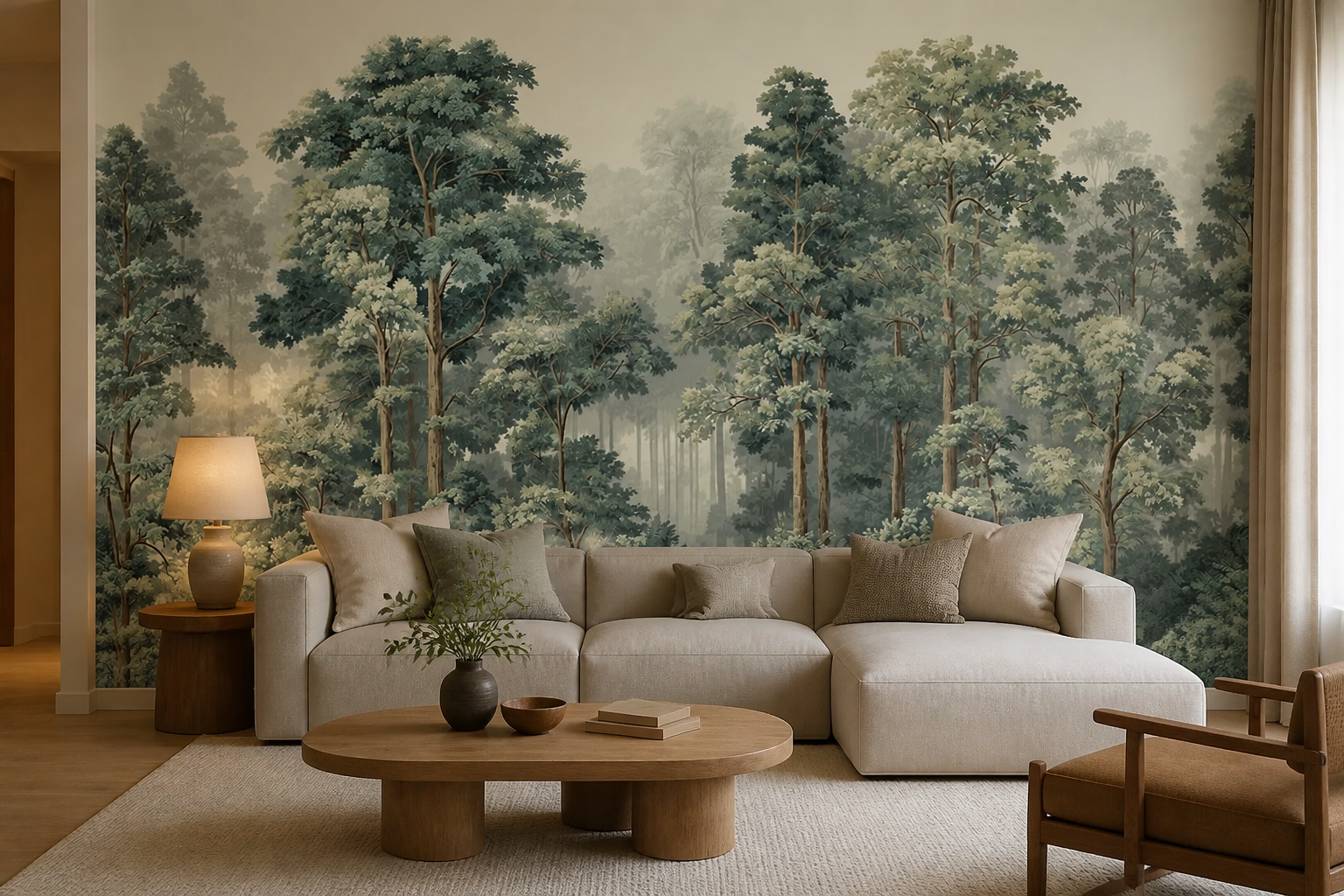 misty-forest-canopy — Living room