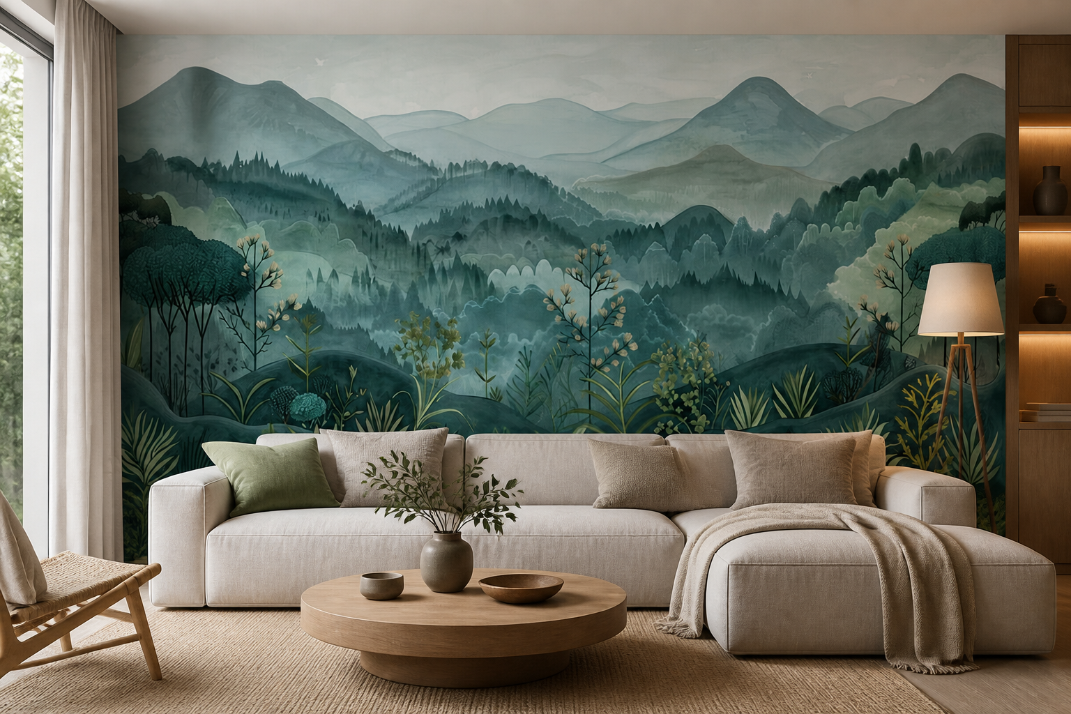 Misty Valleys — Living room