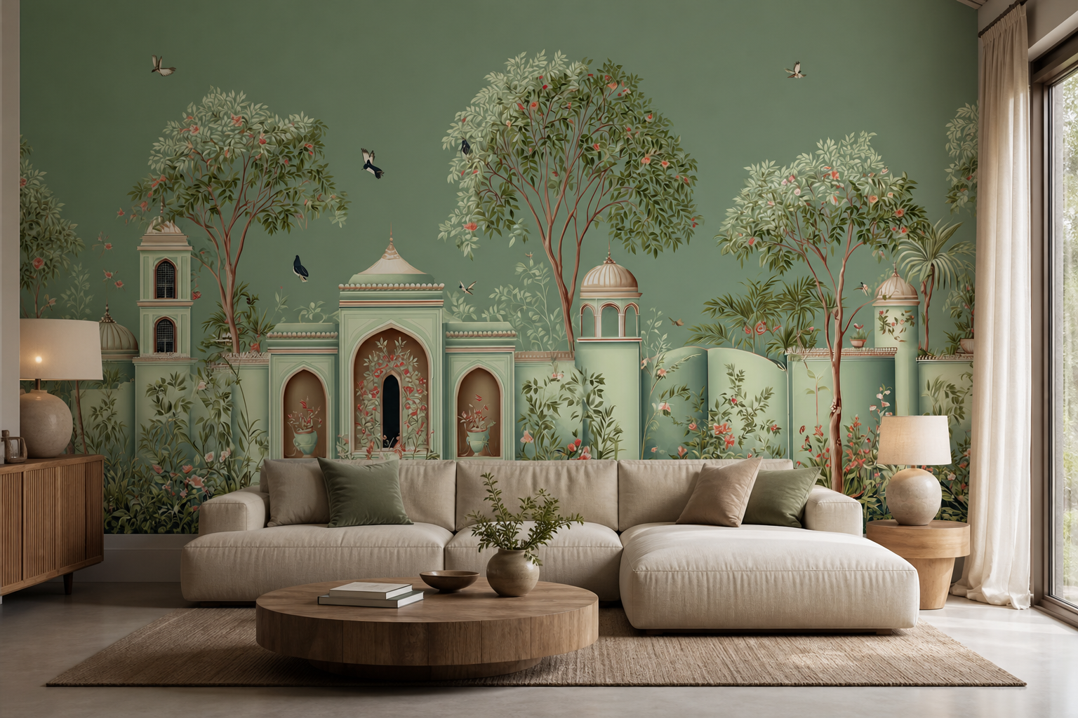 Mughal Garden — Living room