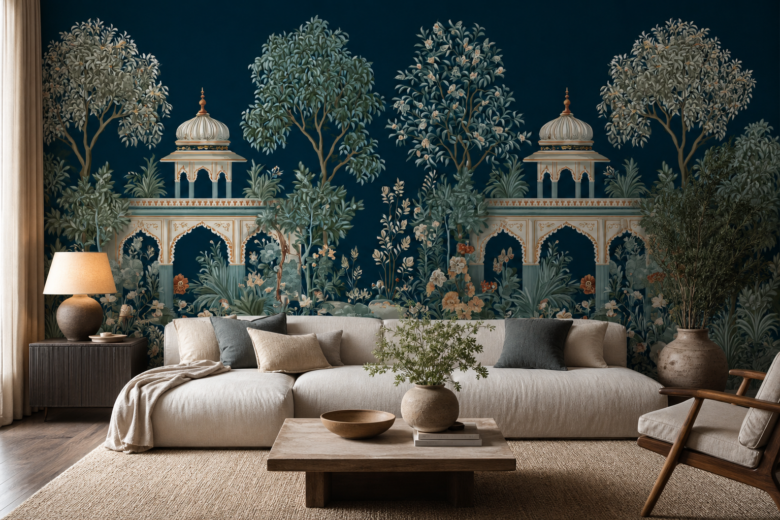 Mughal Garden — Living room