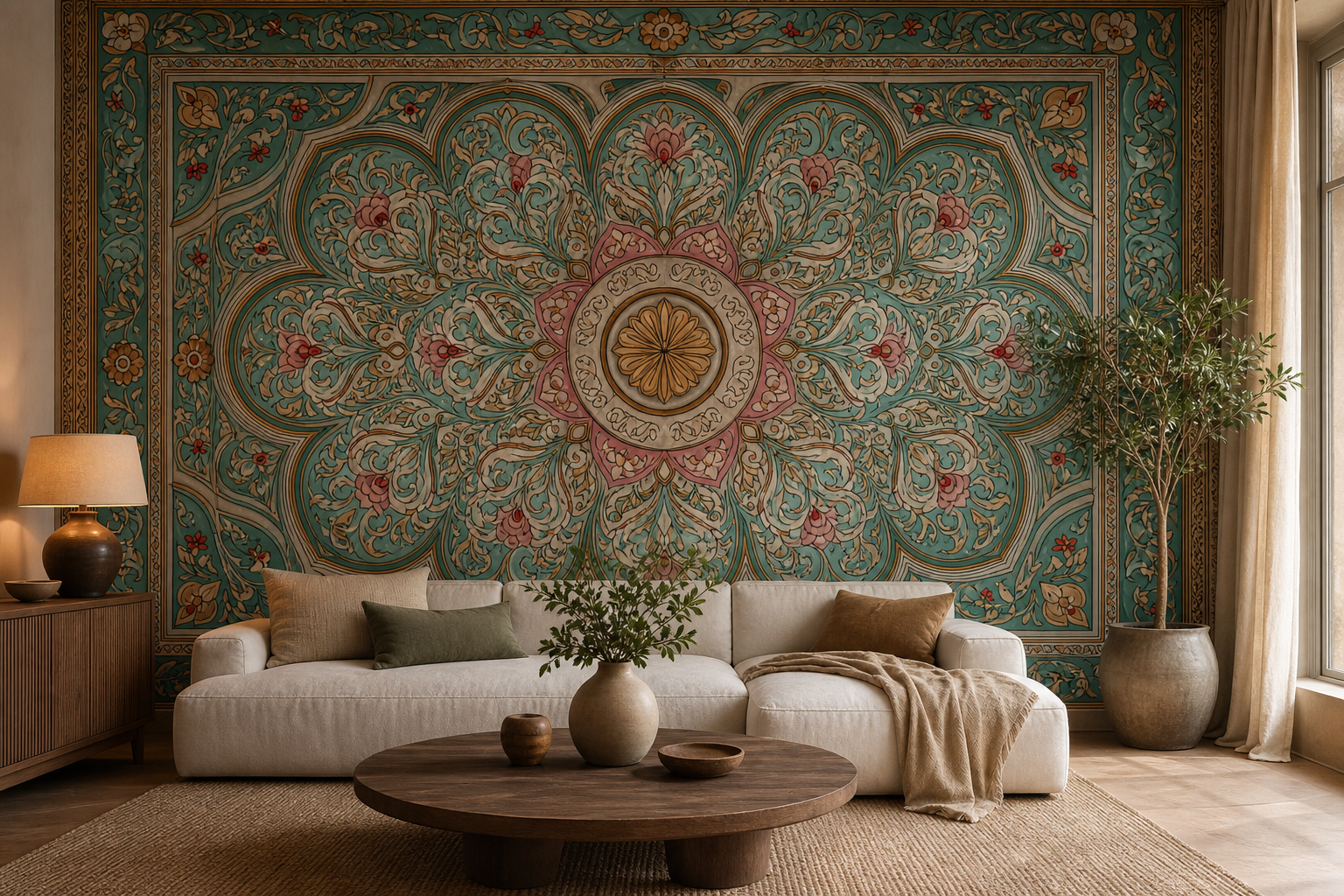mughal-medallion-iv — Living room