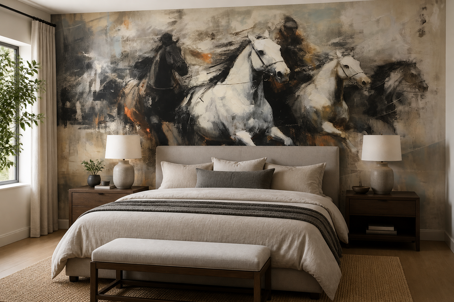 mystic-gallop — Master bedroom