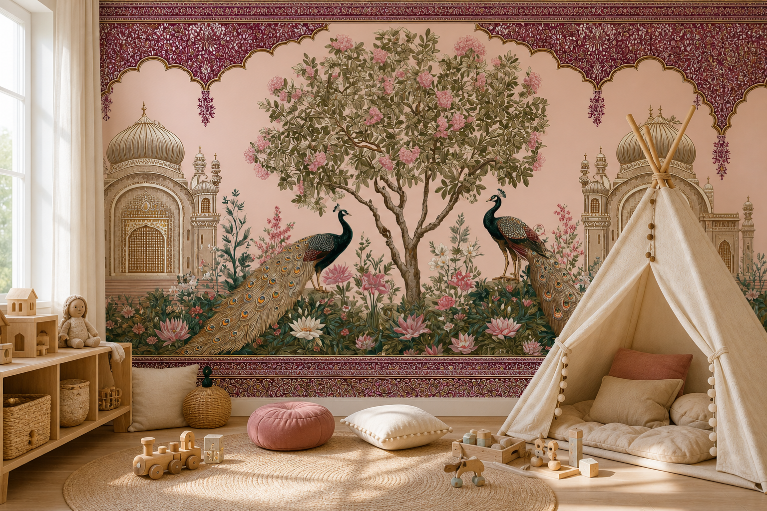 Peacock Garden — Kids' playroom